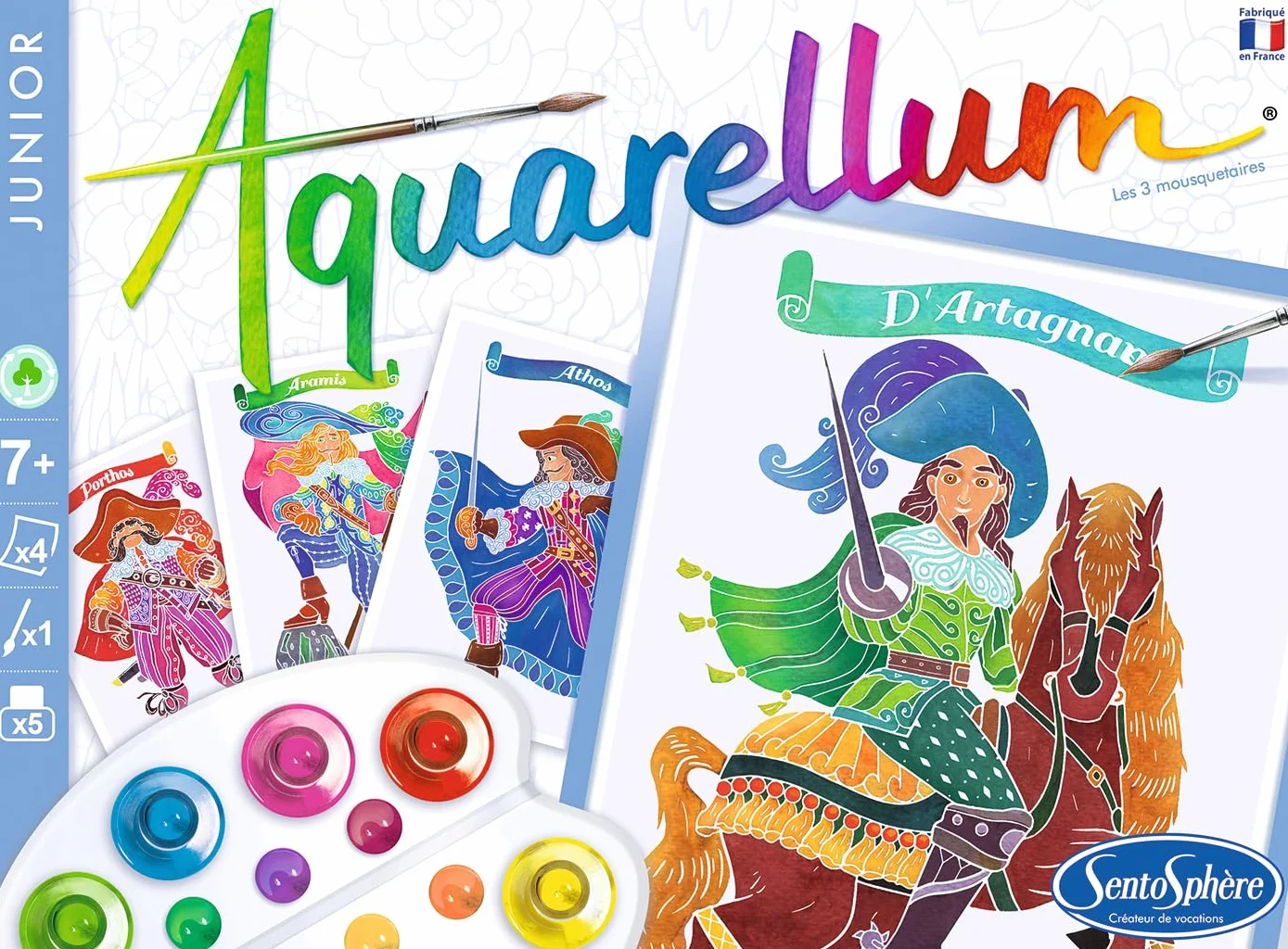 Sentosphère Aquarellum junior 3 muszkieterowie
