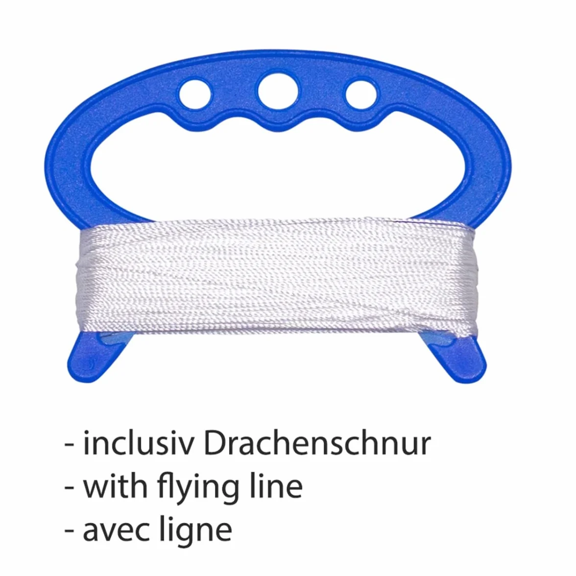 MIC CIM jednorzędowy latawiec dla dzieci – Latawiec plażowy – 73,7 x 47 cm – w zestawie linka latawca 40 m i ogony – od 3 roku życia