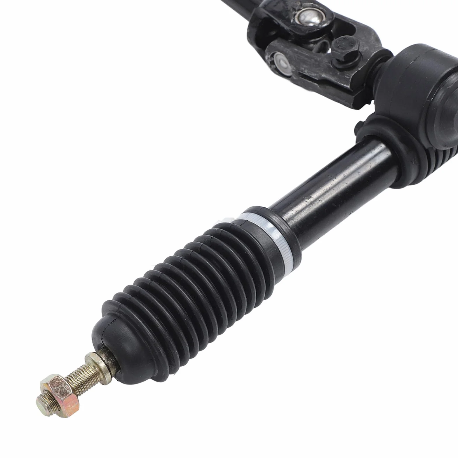 Zestaw kierownicy 300 mm ze stali Dobra regulacja dla wózka gokartowego UTV 110 125 140 150