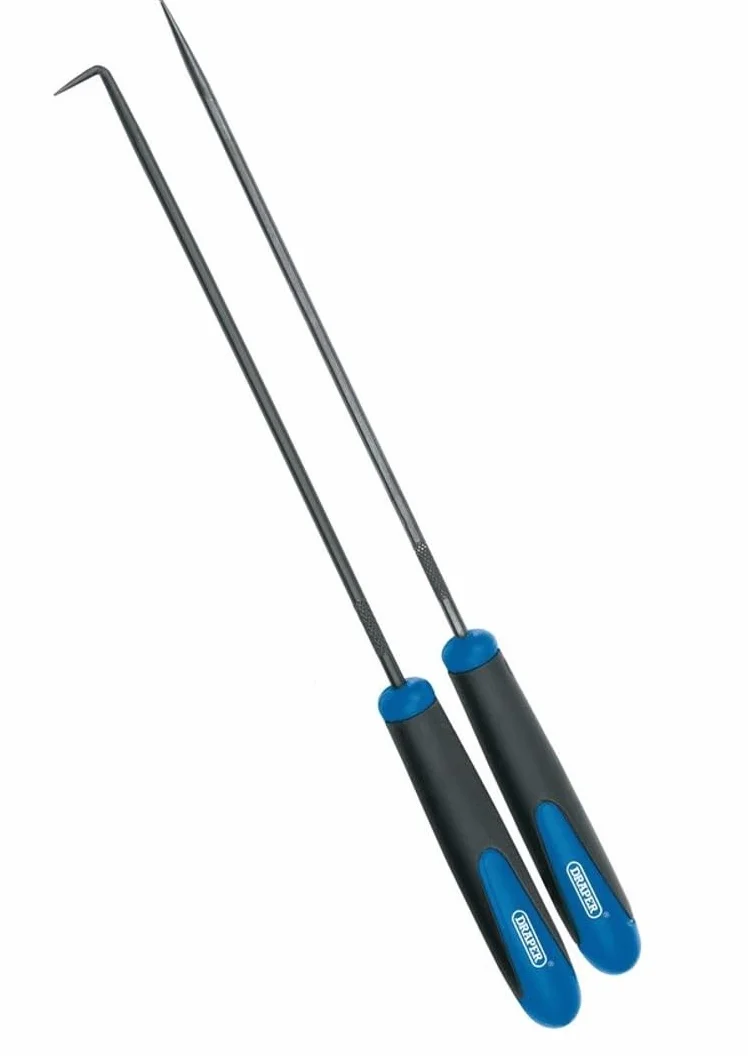 Draper Zestaw haczyków i wytrychów 24 cm 6 sztuk niebieski