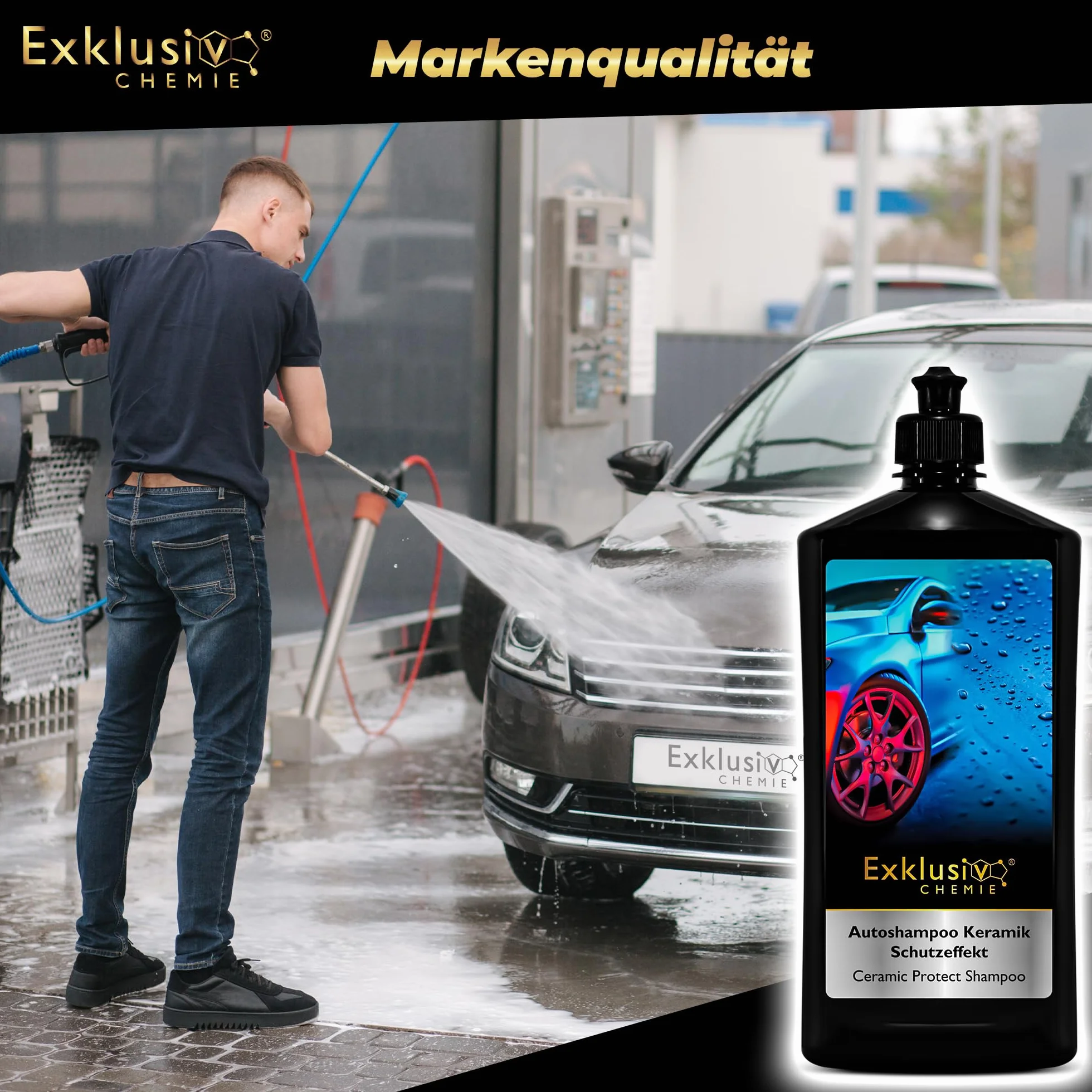 Exclusiv Chemie Szampon Samochodowy 750ml Koncentrat Ceramiczny Perlenie