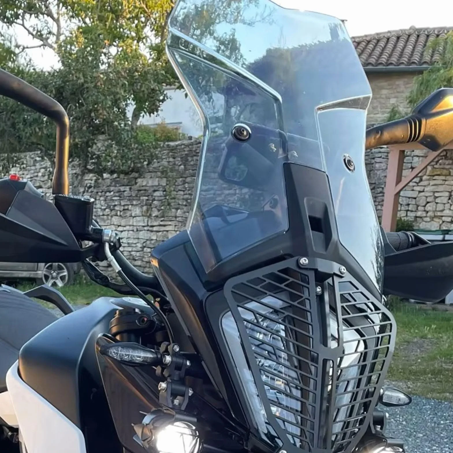 Szyba przednia K-T-M 390 Adventure 2020-2023 (lekki dym)