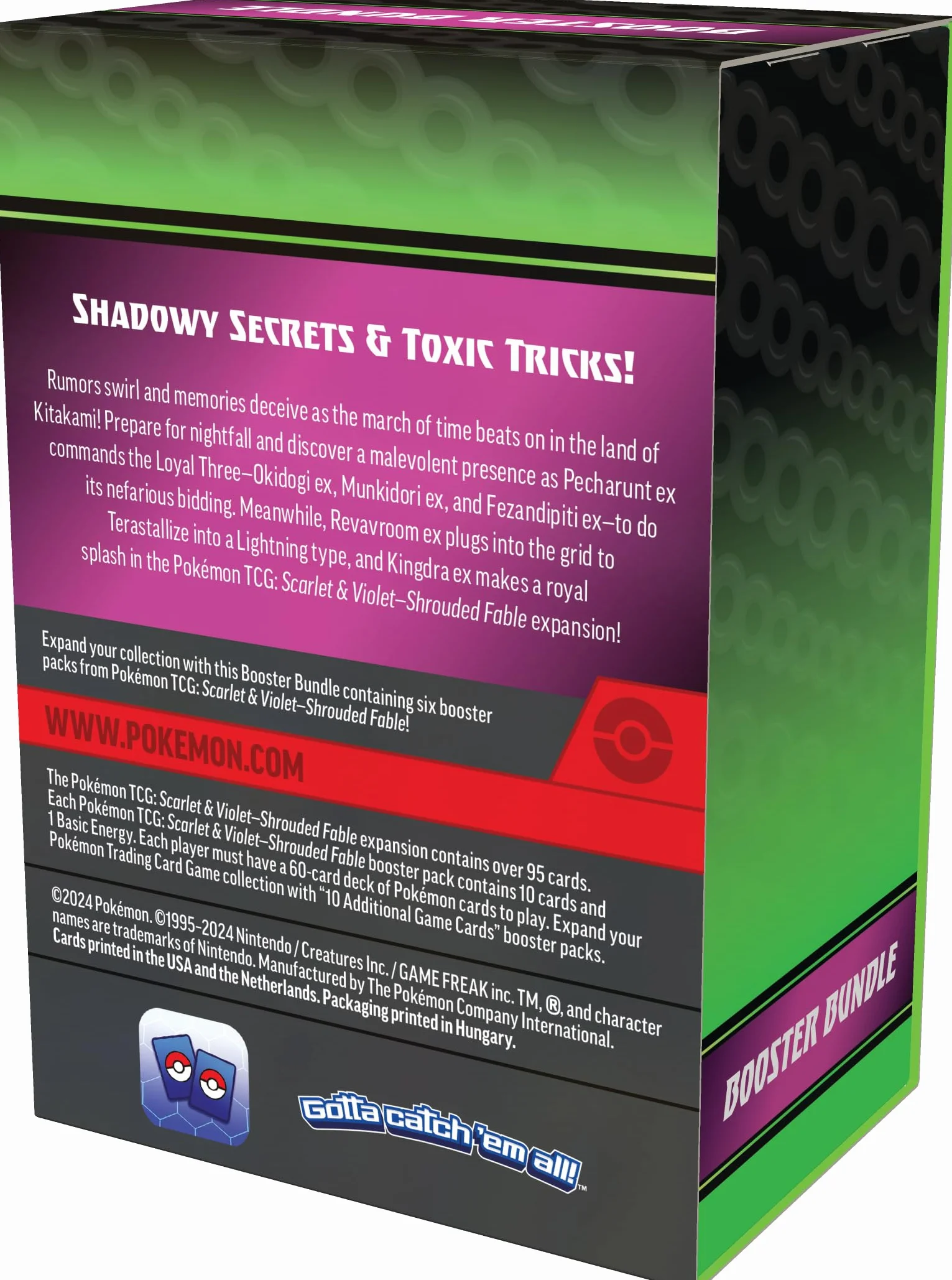 Pokémon TCG: Scarlet & Violet — Shrouded Fable Booster Bundle (6 Booster Packs)