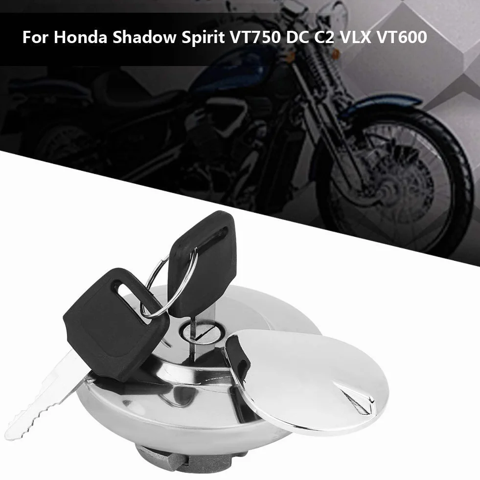 Aramox Czapka zbiornika paliwa Shadow Spirit Vt 750 Dc c2 Vlx Vt600 2 klucze motocykl