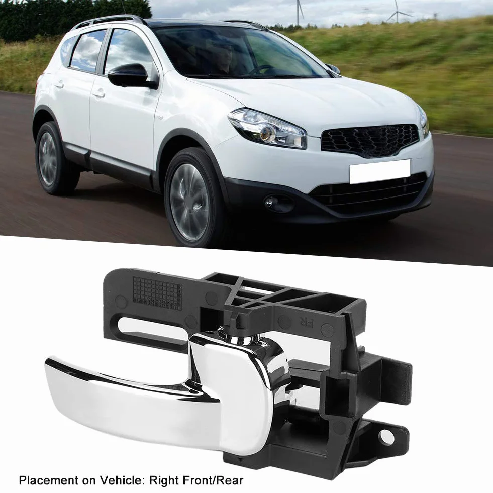 Klamka do drzwi wewnętrznych Nissan Qashqai J10 2007-2013 lewa i prawa zestaw