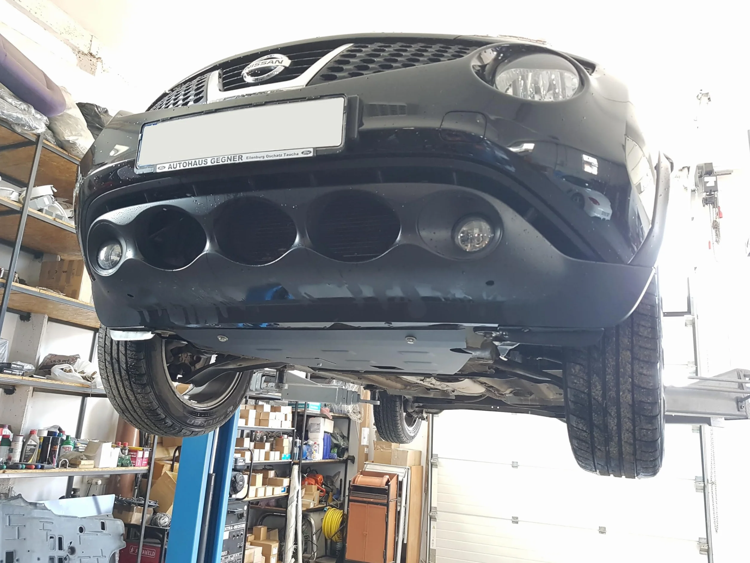 Osłona podsilnika metalowa do Nissan Juke 2010-2019