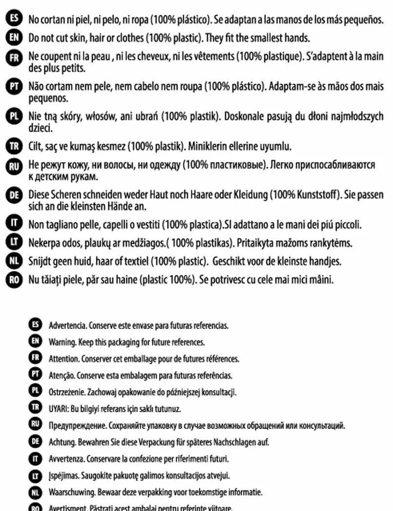 Alpino Nożyczki dla niemowląt