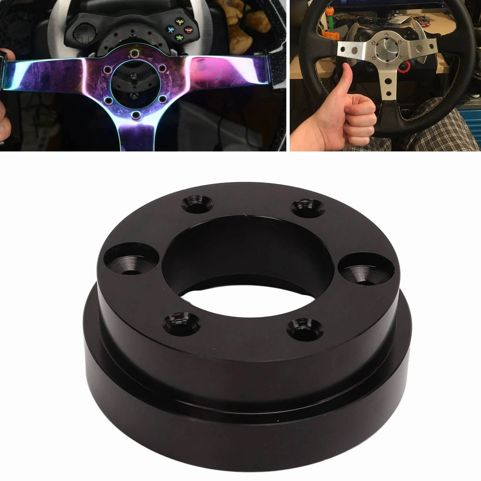 Pasamer płyta adaptera kierownicy ze stopu aluminium do G25 G27 G29 G920