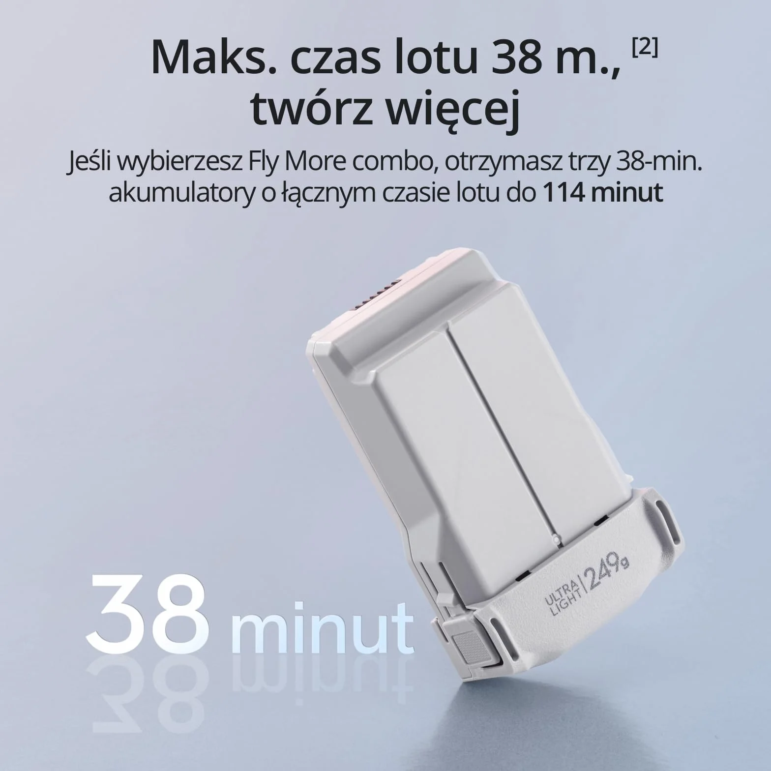 DJI Mini 3 Lekki i Składany Dron z Minikamerą z Wideo 4K HDR, 38-Minutowym Czasem Lotu, Prawdziwymi Ujęciami w Pionie i Inteligentnymi Funkcjami, Szary,C0