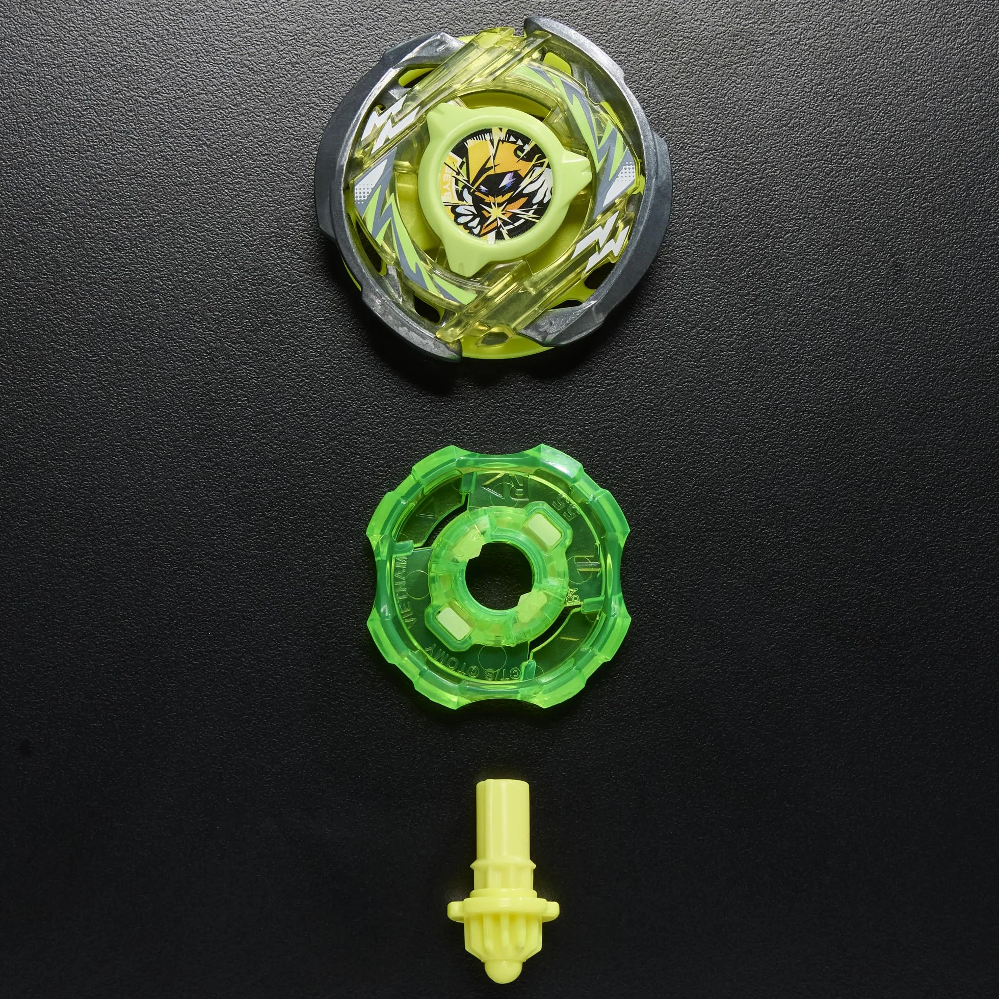 Pakiet startowy Beyblade X Arc Wizard R 4-55LO CX, bączek i wyrzutnia
