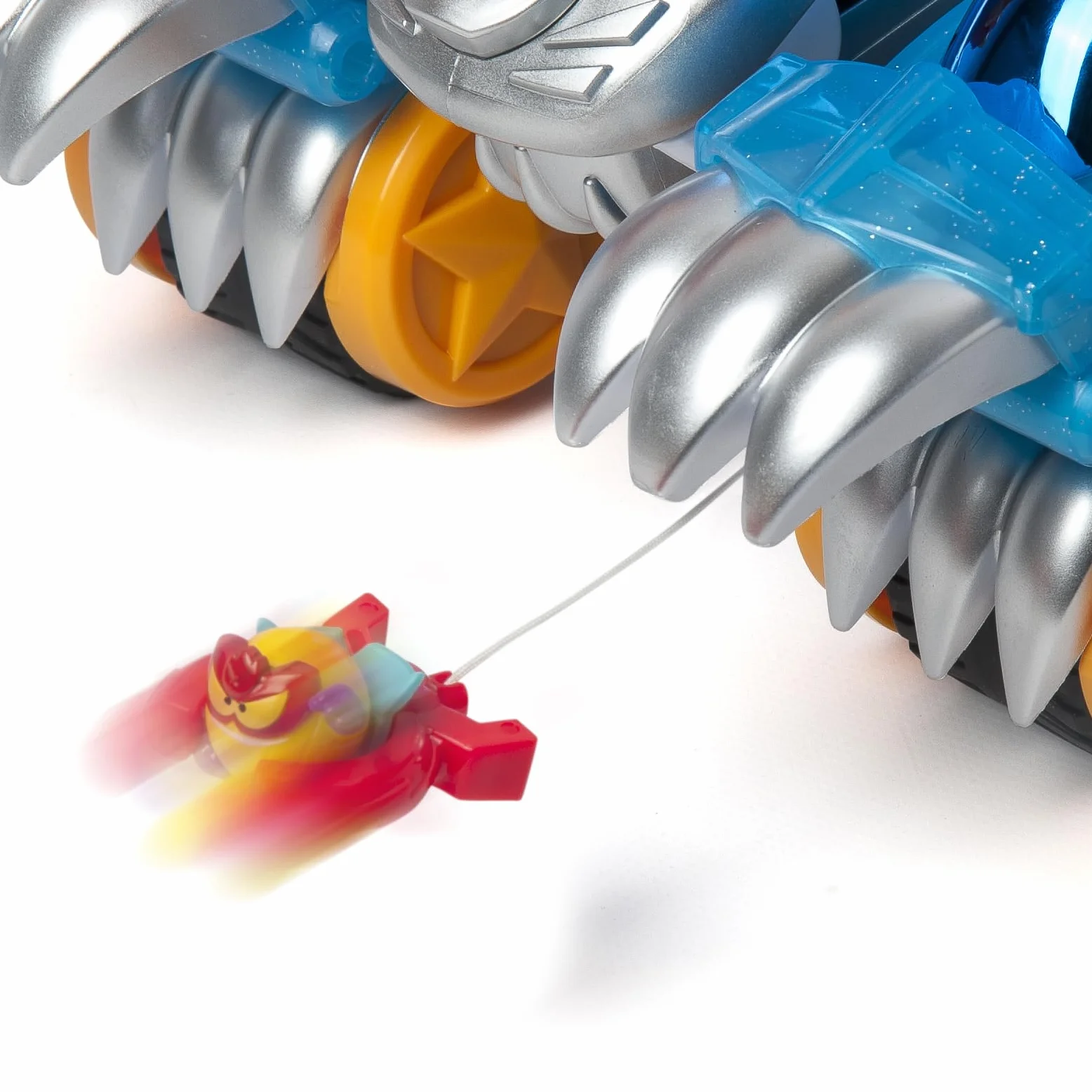 SUPERTHINGS Wild Tigerbot Kazoom Energy – Transformable Robot Tiger. Robot przekształca się w pojazd. Zawiera ekskluzywne 1 Wild Kid i 1 Wild SuperThing. Ekskluzywny Amazon