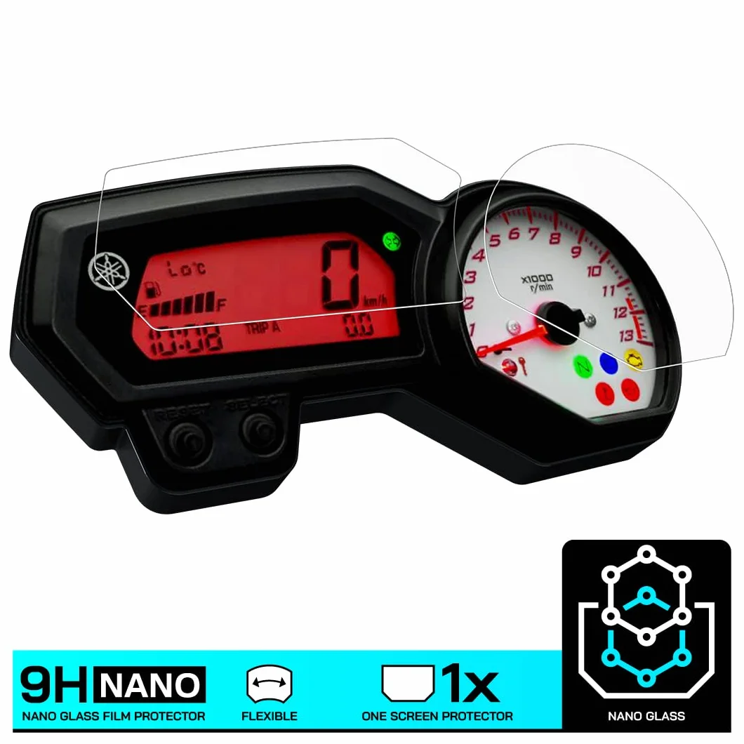 Speedo Angels SAYA16NG1 nano szklana folia ochronna do Yamaha XJ6 / przebudowa (2009-2016), 1 x ultra przezroczysta