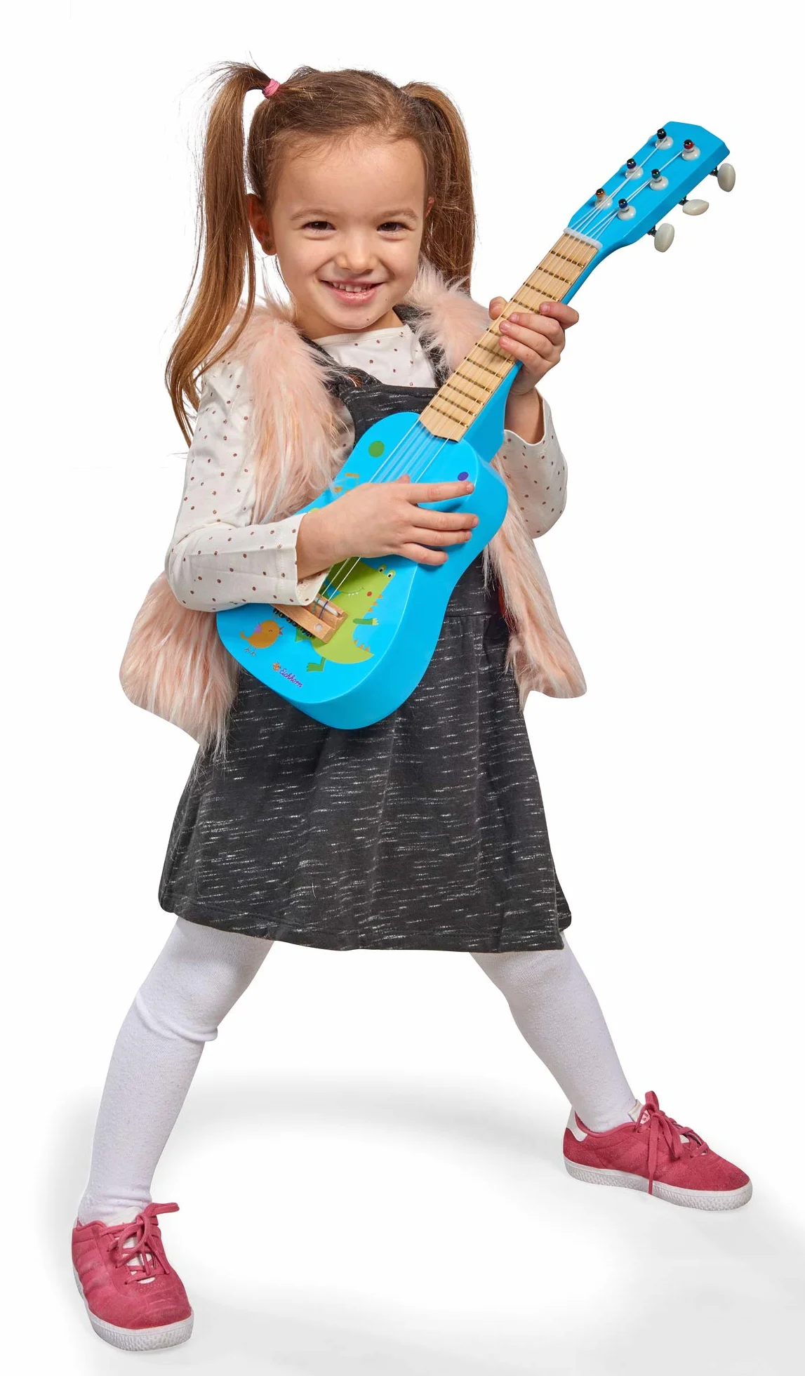 Eichhorn Musik Holzgitarre, 54cm