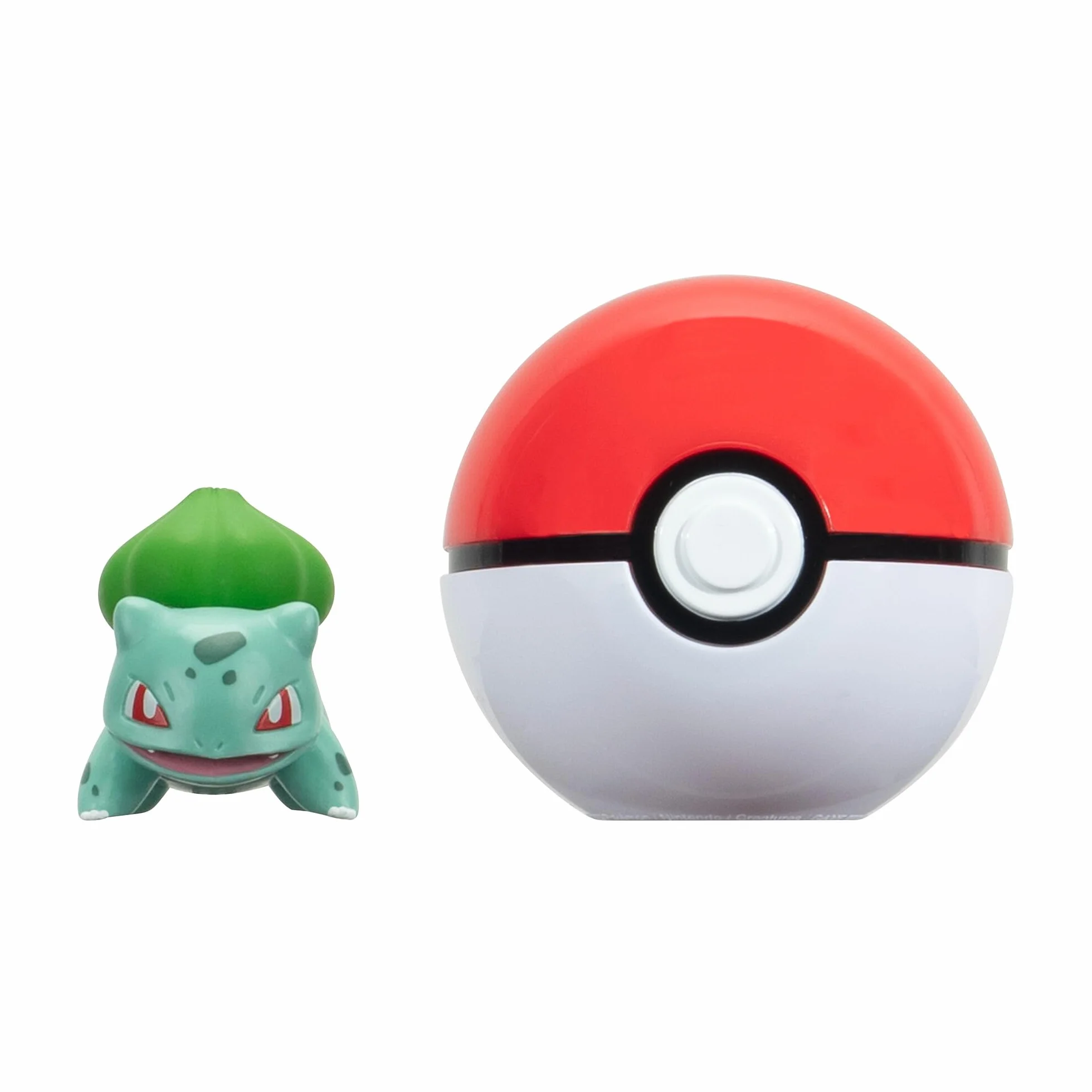 Pokemon - Clip 'N' Go (Bulbasaur #1 z Poké Ball) W18