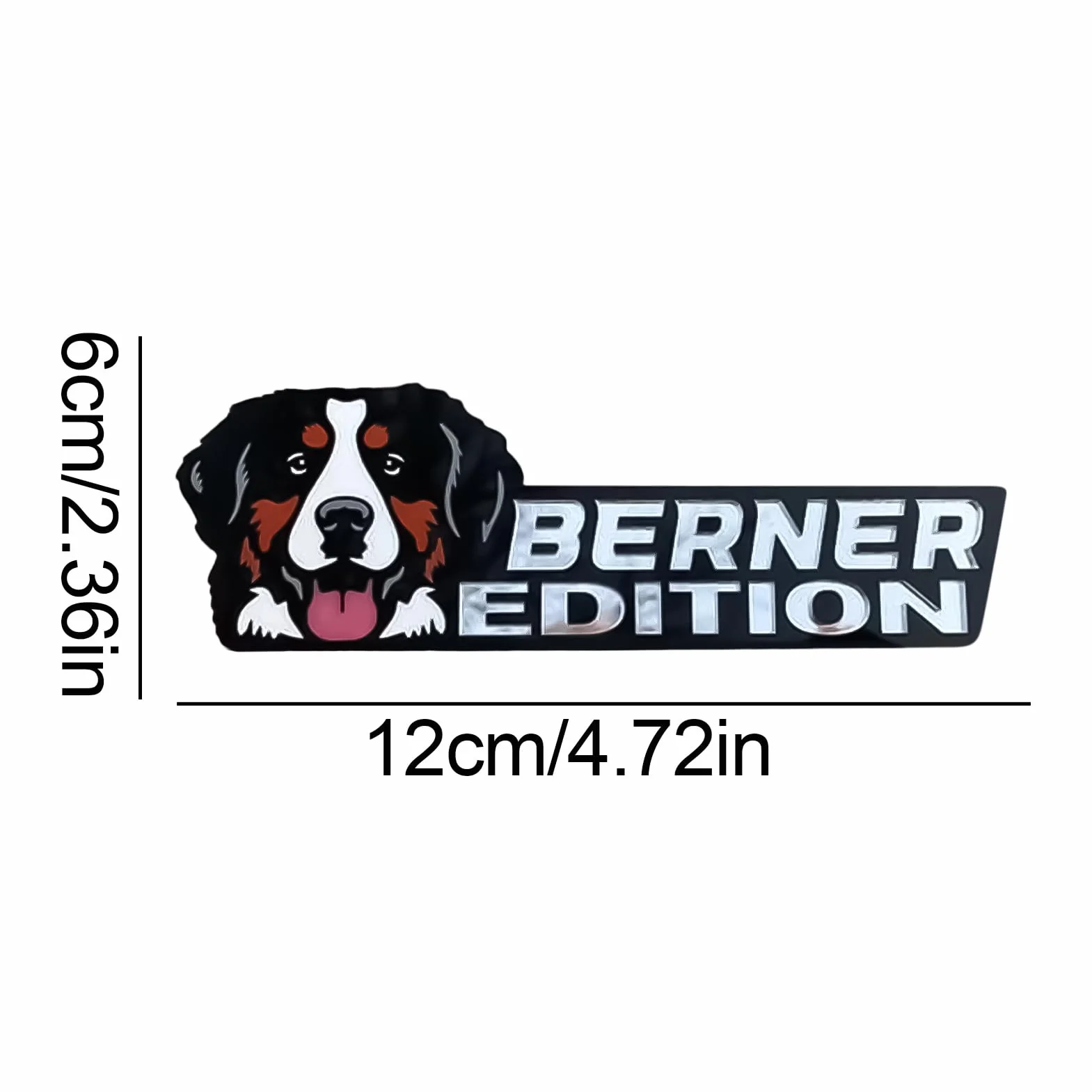 Dog Car Stickers Dog Car Stickers E s Auto Emblematy E s stylowe auto auto auto śmieszne akrylowe naklejki na aut