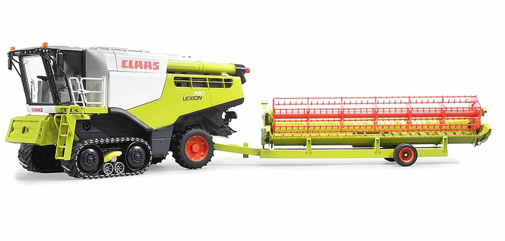bruder 02119 - Kombajn Claas Lexion 780 Terra Trac - 1:16 Pojazd, rolnictwo, ciągnik, buldog, kombajn, praca w polu, zabawka