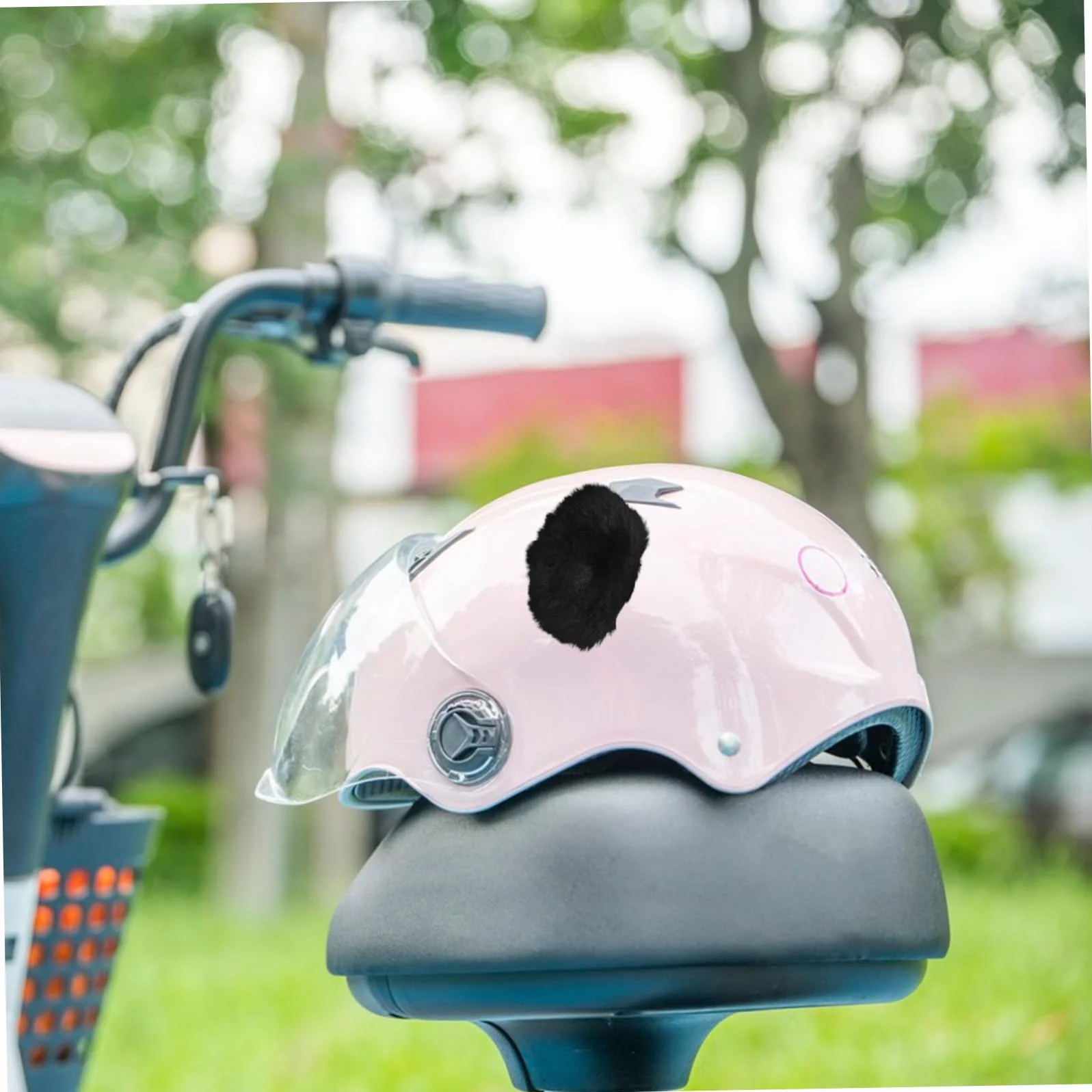 Topper Bear Soft Helmet Ornament Ozdoby Dla Kobiet