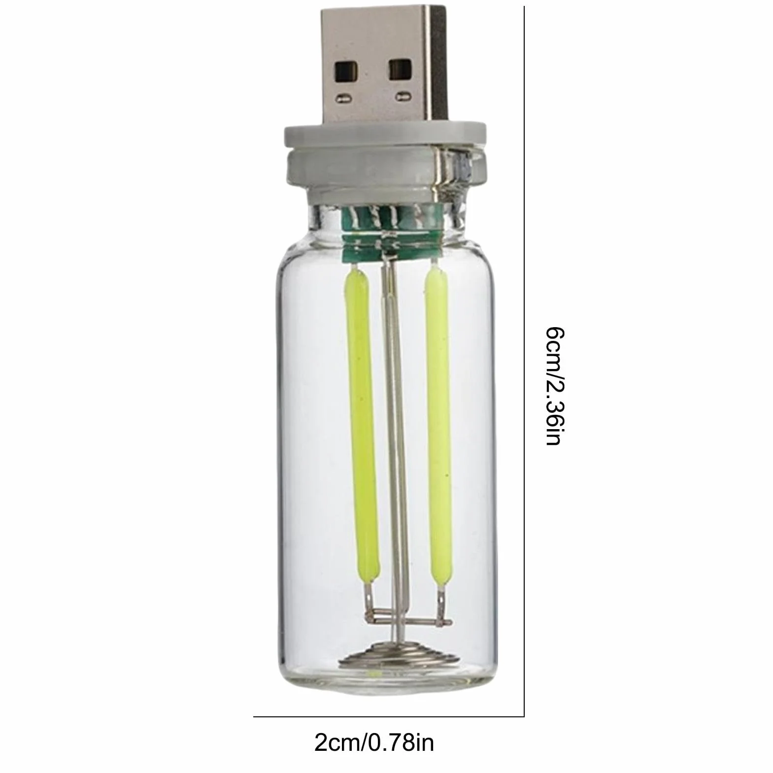 Lampka LED USB do wnętrza samochodu retro dotykowa nastrojowa światło samochodowe