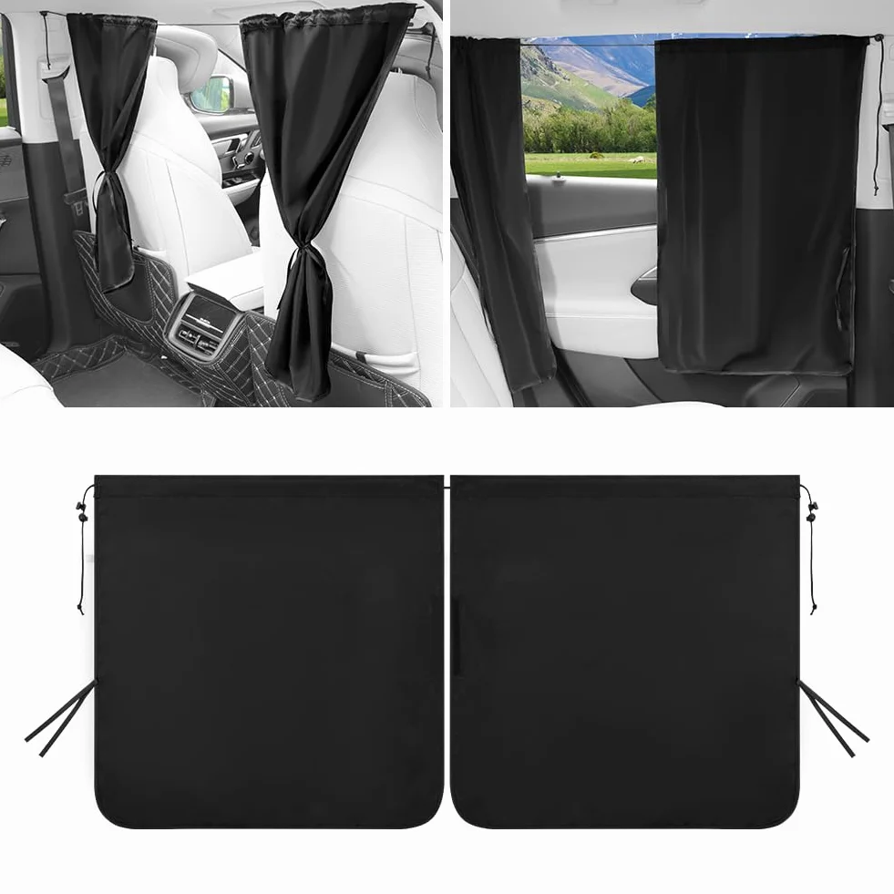 Przegroda samochodowa zasłona działowa 82 x 69 cm do kampera SUV