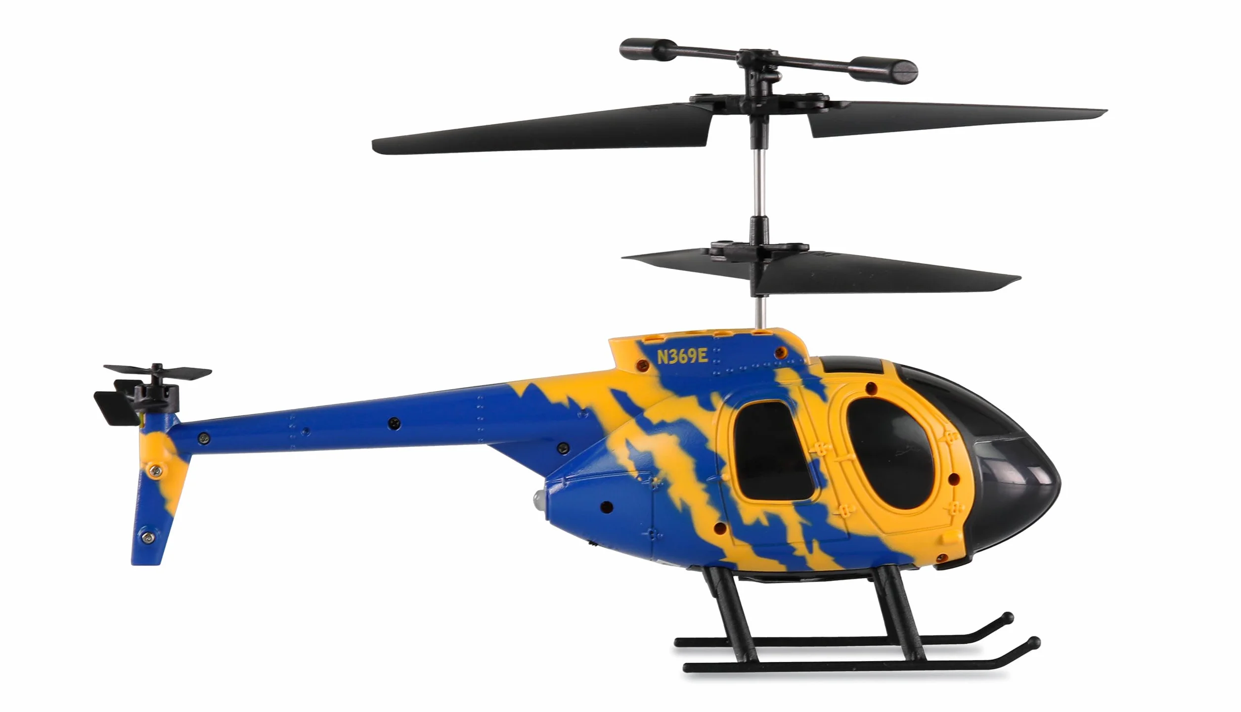 Amewi MD500E CX helikopter współosiowy 3-kanałowy RTF zdalnie sterowany heli helikopter dla początkujących, dla początkujących dzieci od 8 lat
