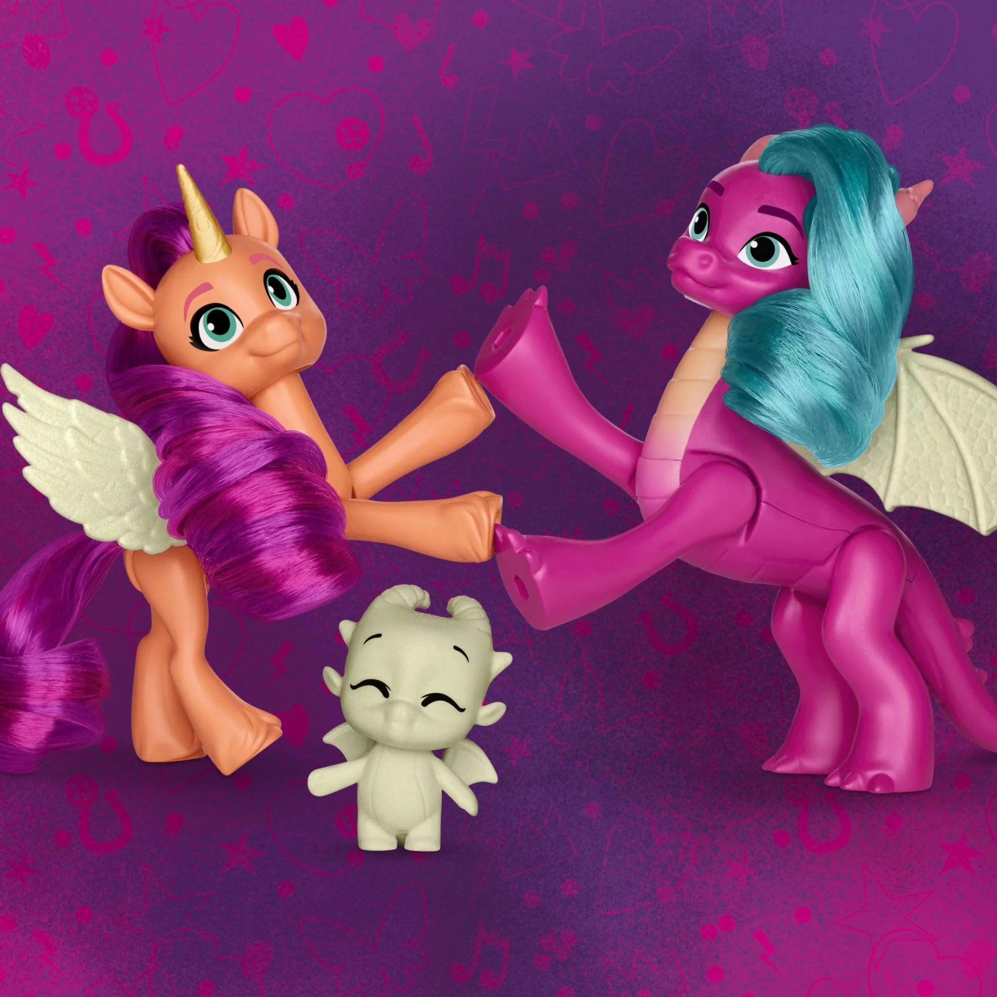 My Little Pony Zabawki Dragon Light Reveal z serialu My Little Pony: Opowiedz swoją historię