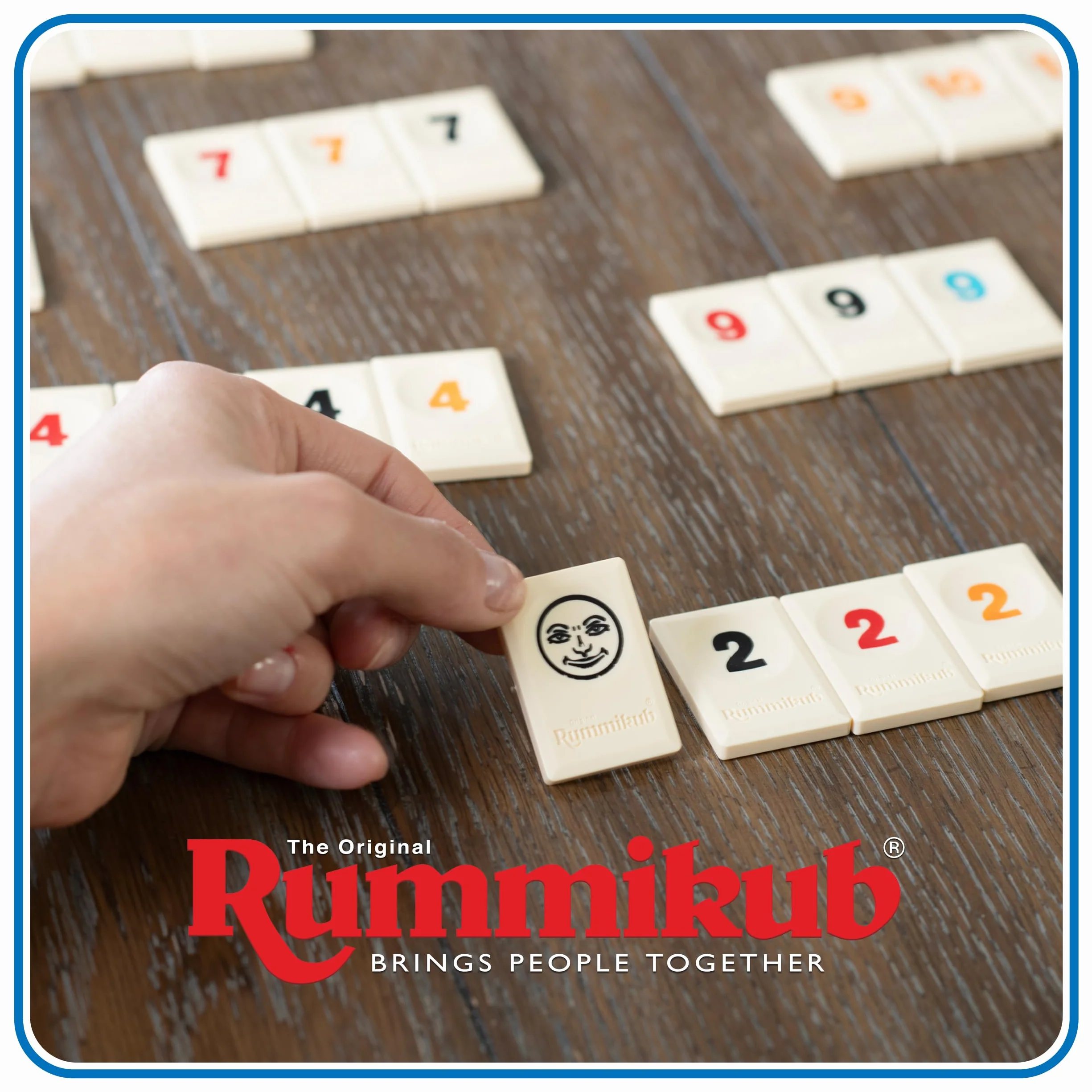 Rummikub Oryginal 6 graczy, wielokolorowe (Goliath 50412)