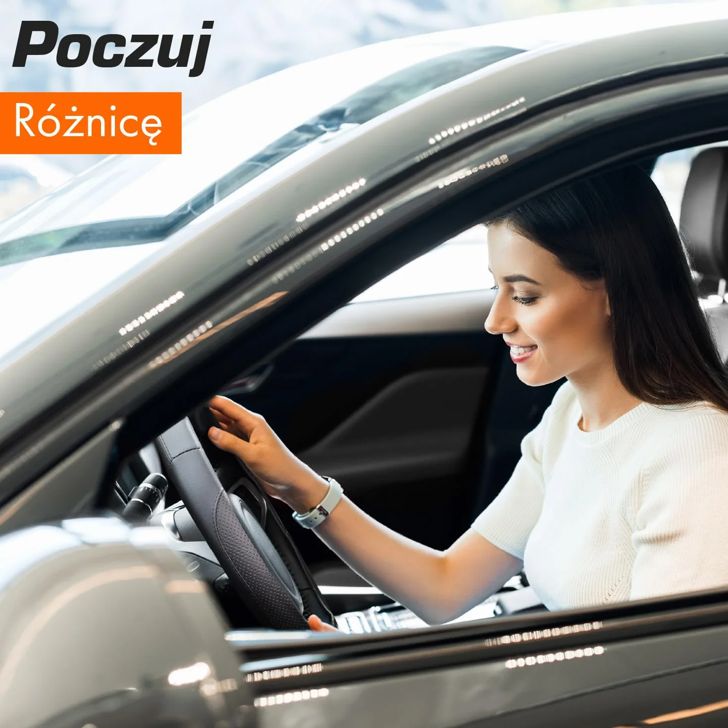 Upgrade4cars Pokrowiec na kierownicę w kształcie D, czarny Uniwersalny osłon kierownicy Akcesoria samochodowe