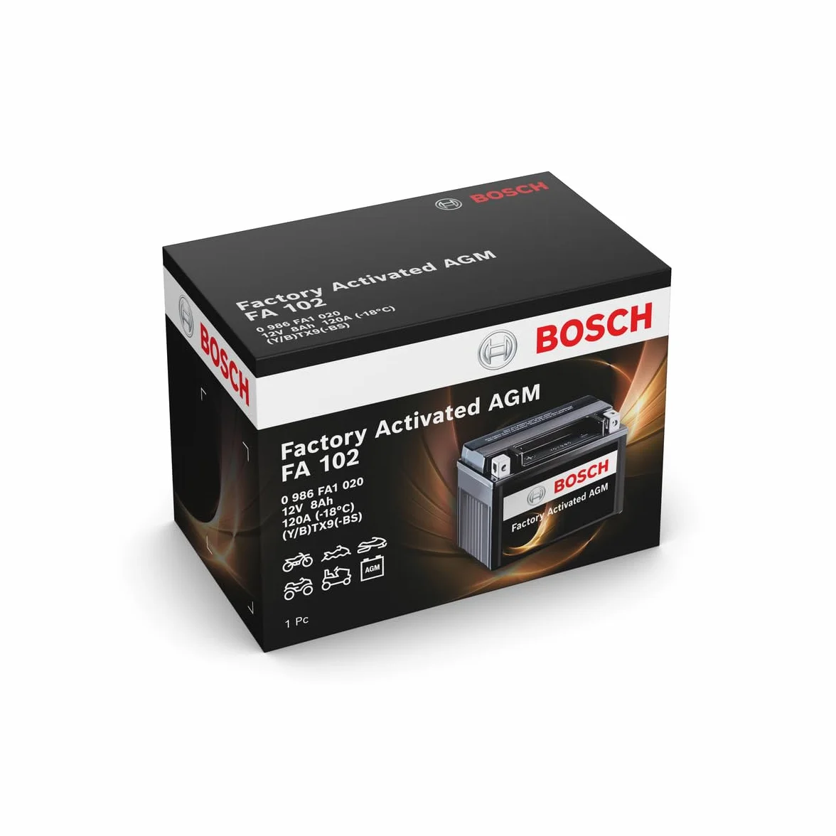 BOSCH Akumulator 12V 8Ah 135A
