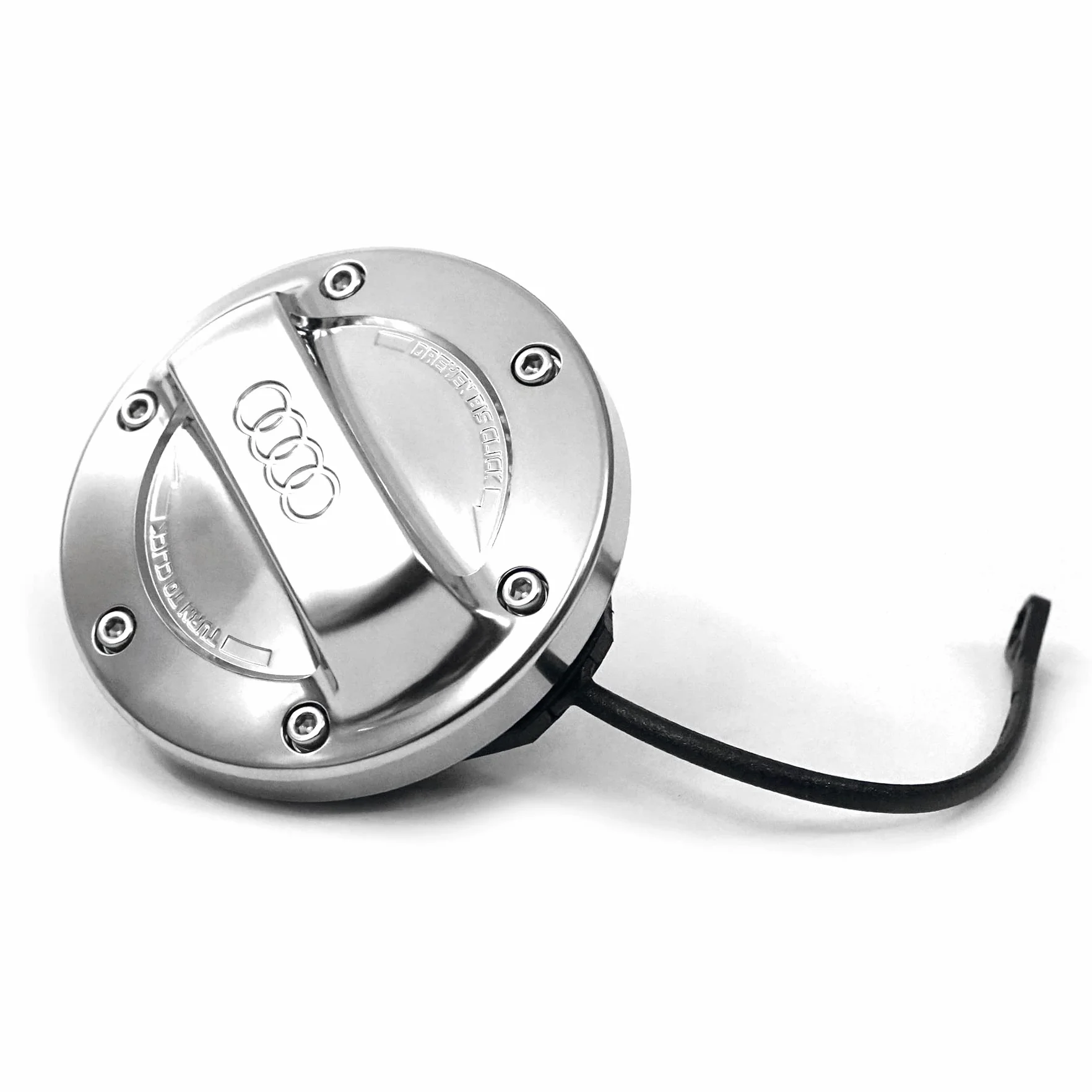 Audi korek wlewu paliwa aluminium srebrny 8Y0071000