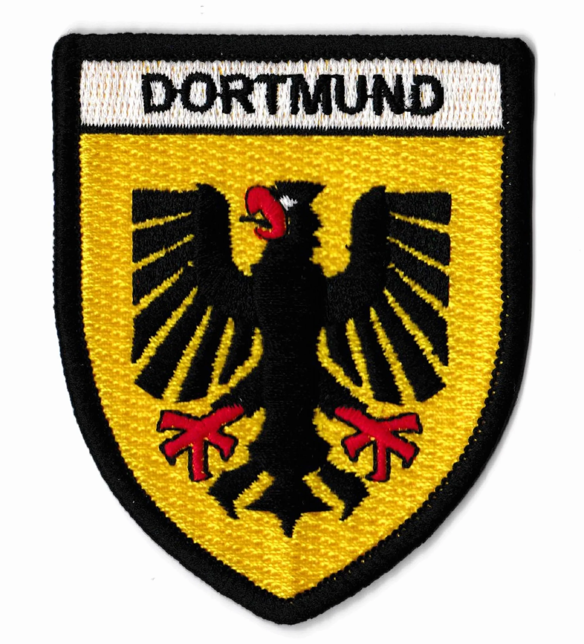 Naszywka Dortmund z haftem niemieckim miasto naprasowana