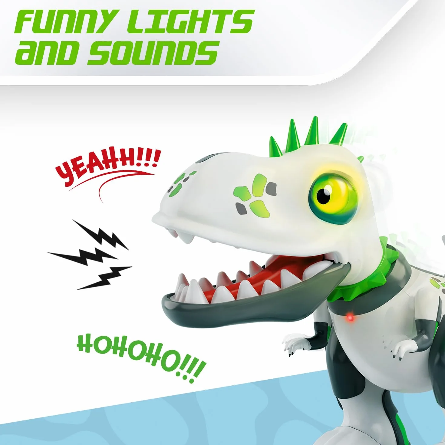 Boty Xtrem - DinoPunk | Pilot dinozaur 5 lat Lub więcej | Programowalna zabawka robota 20 akcji | Zabawka dla dzieci 5 lat Lub więcej | Zabawki dinozaury