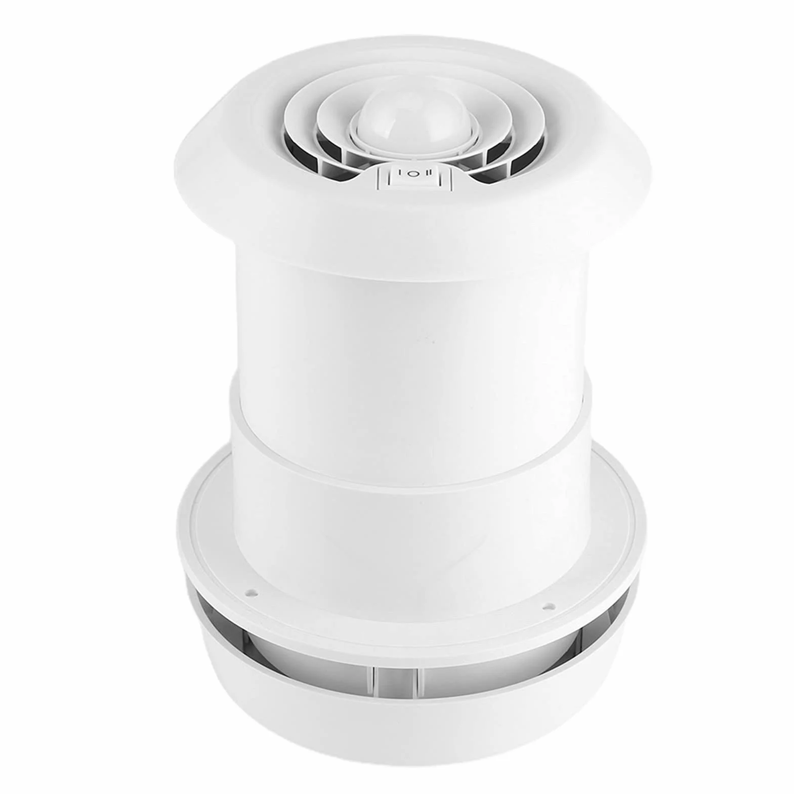 Wentylator Dachowy 12V 4000 obr. Min LED Okrągły Wentylator Wyciągowy do Samochodów Kempingowych