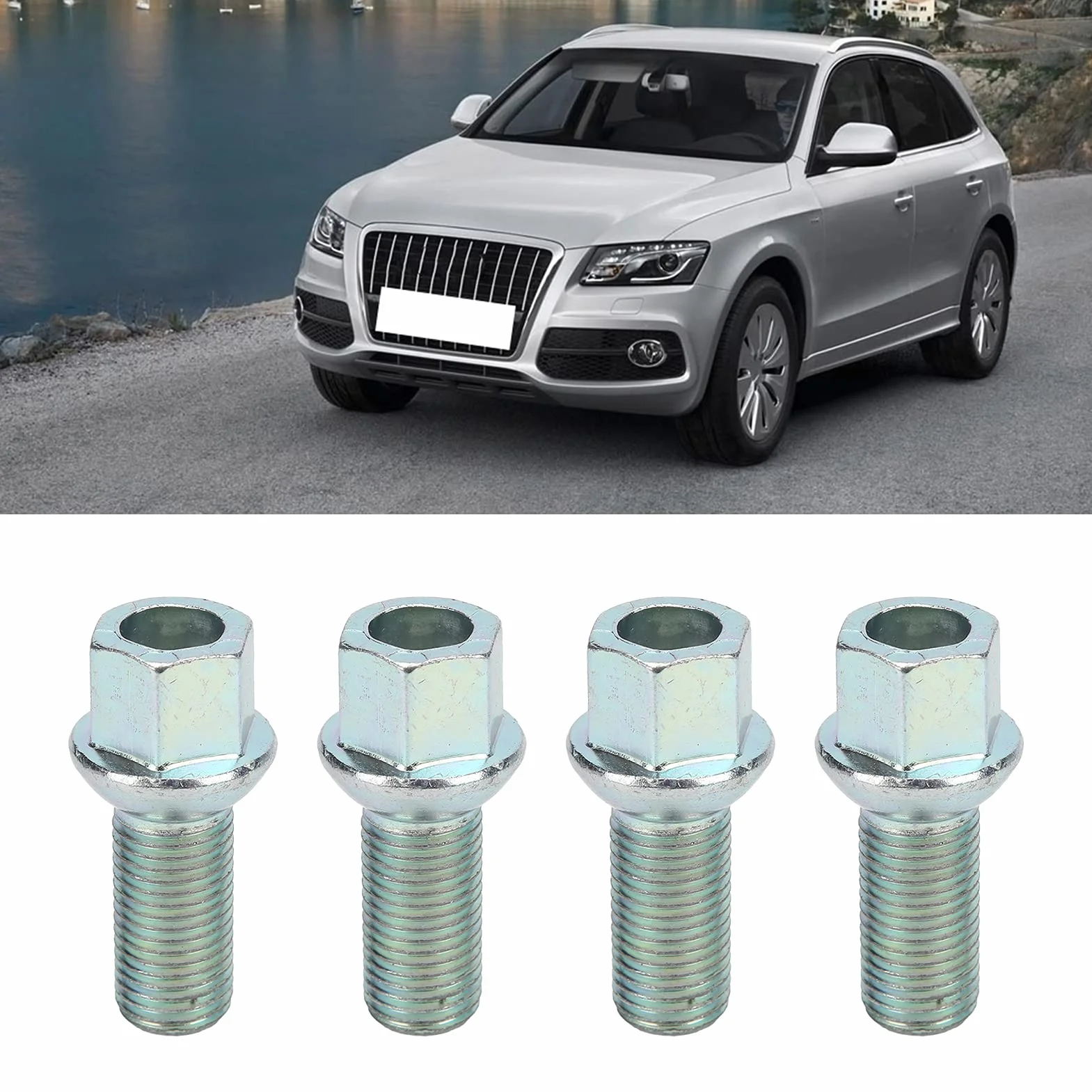 Śruby do Kół M14x1.5 4 Szt. do Audi A3 A4 A5 A6 A8 Q3 Q5