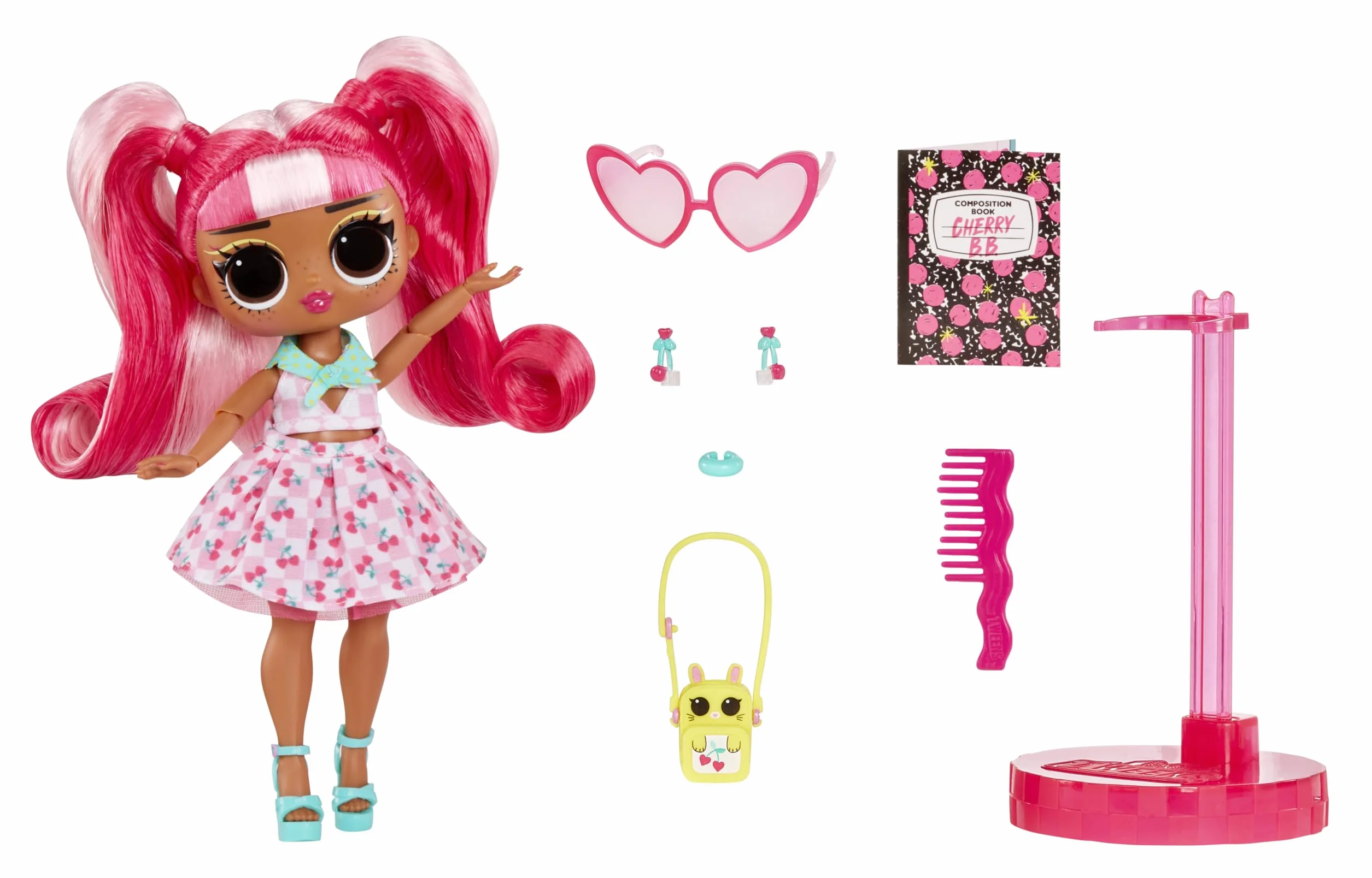 L.O.L. Surprise! Tweens Core Doll – Cherry B.B. – Zawiera 1 Modną Lalkę ze Strojem i Akcesoriami. W Kolekcji 4 Laleczki do Zebrania