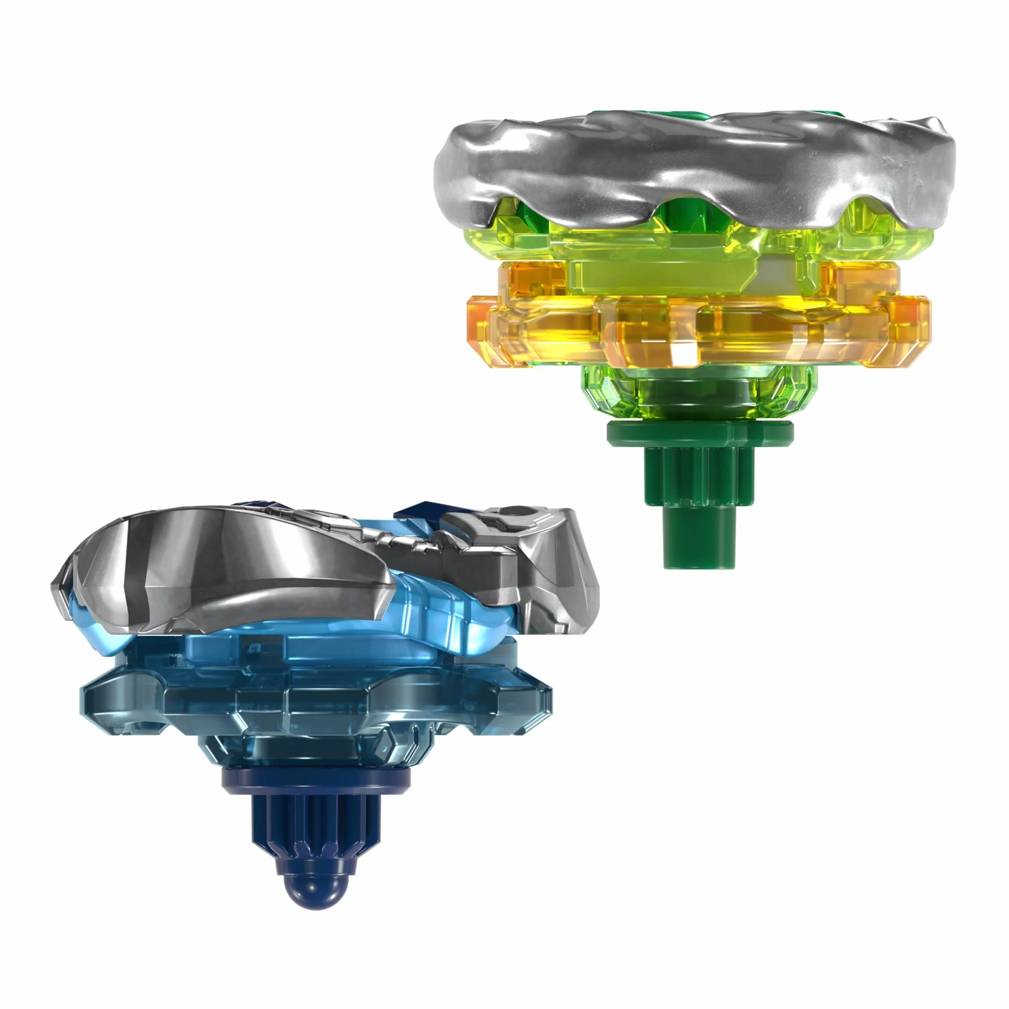 Dwupak bączków Beyblade X Circle Ghost 4-60LR UX i Hack Viking 4-55O UX, 2 prawoskrętne bączki Takara Tomy, zabawkowe bączki, wiek: od 8 lat