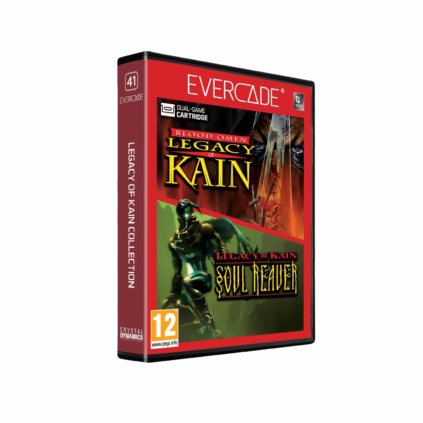 Evercade Legacy Of Kain Collection Retro Videogame One Size