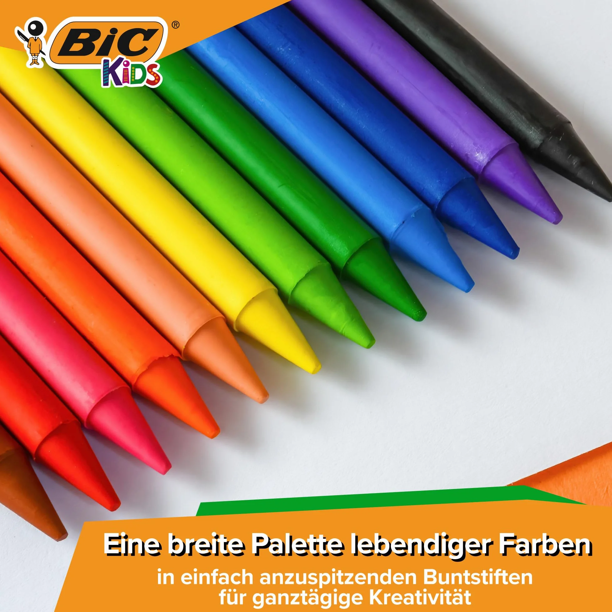 BIC Kids Plastidecor Kredki świecowe Pudełko 24szt
