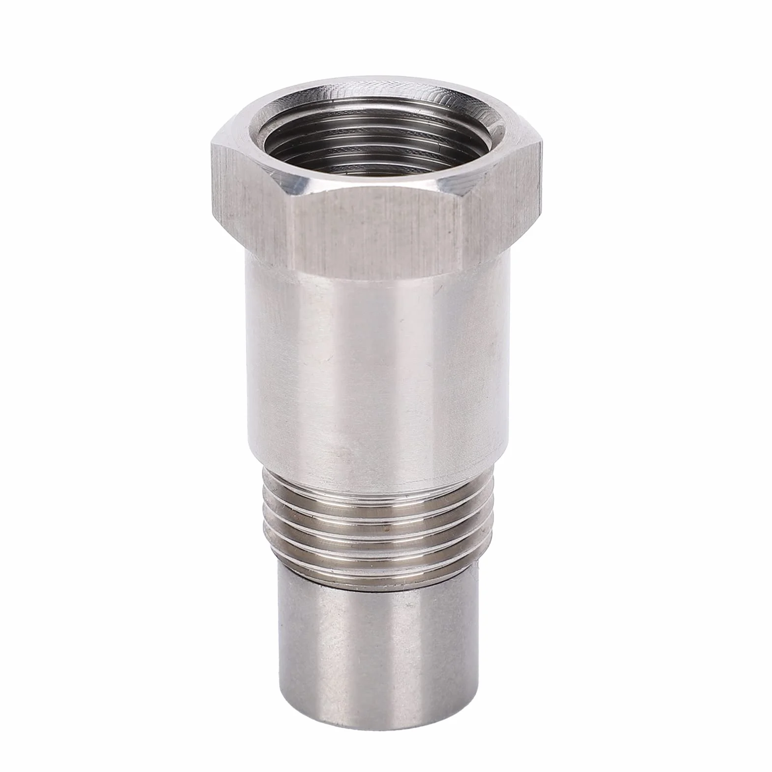 Adapter Dystansowy Czujnika Tlenu M18 x 1,5 Stal Nierdzewna O2 Czopowy Konwerter Katalityczny
