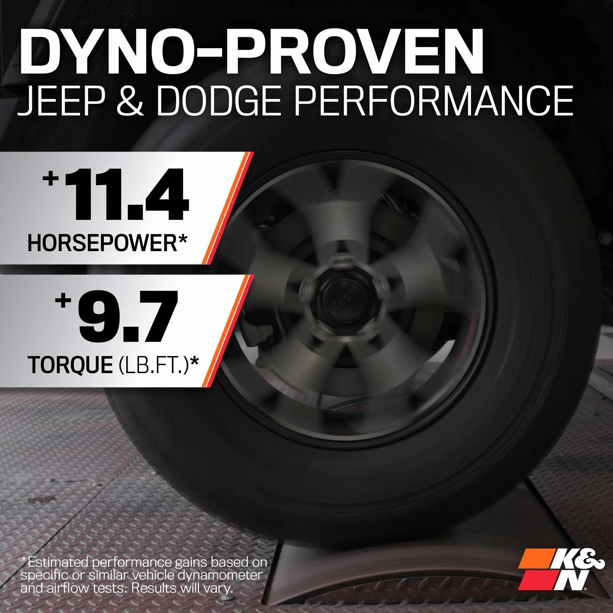 K&N Zestaw wlotu zimnego powietrza 77-1572KS do Jeep Grand Cherokee Durango 3.6L V8 2016-2019