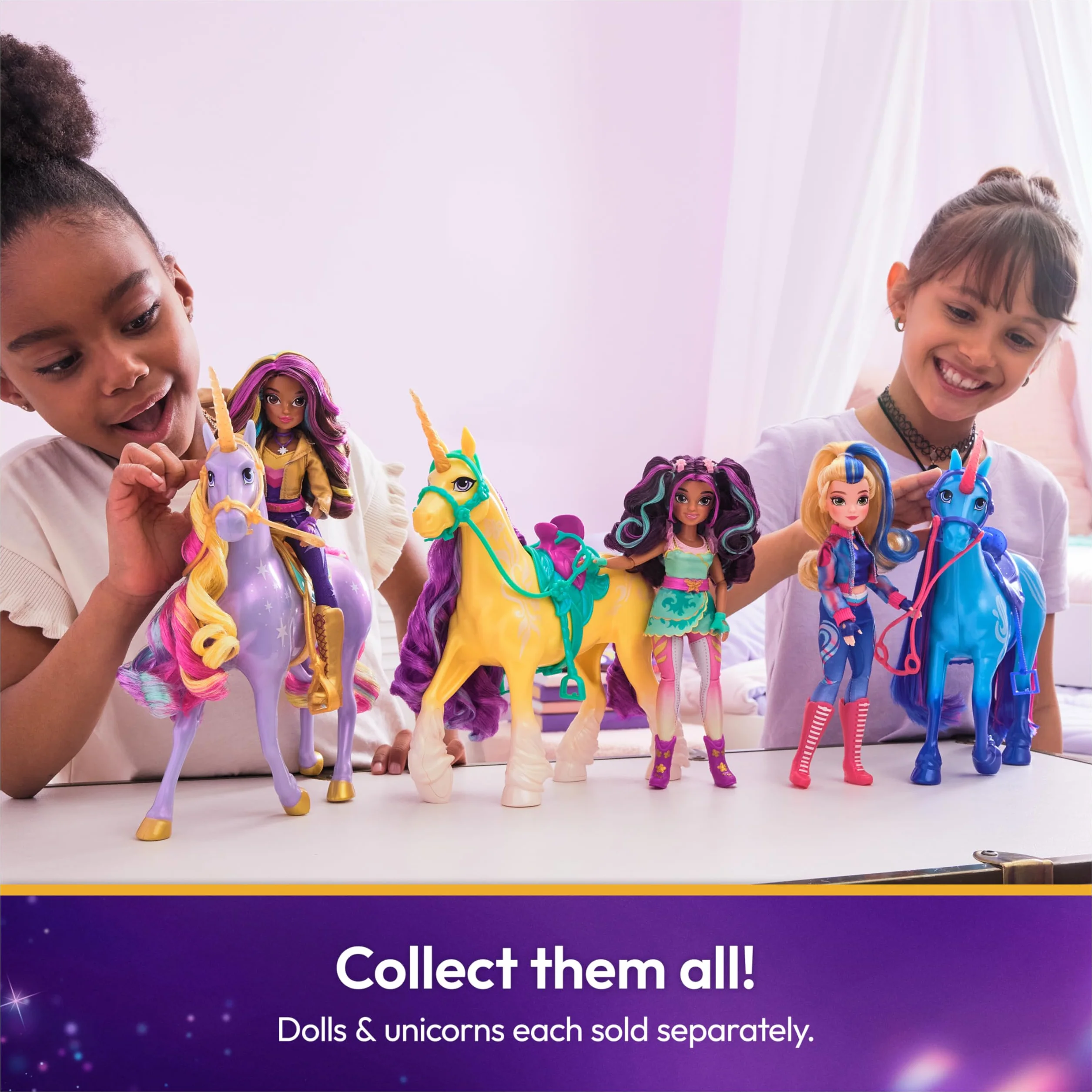 Unicorn Academy - Szkoła Jednorożców - Rzeka Jednorożec 28 Cm - Rzeka Jednorożec dla Lalki Isabel - Zabawki inspirowane Unicorns School Series - Zabawka dla dzieci od 4 lat