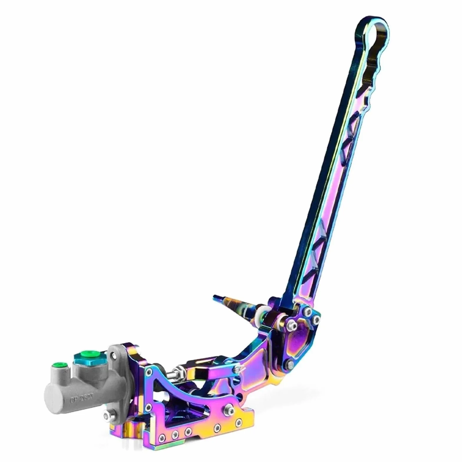 płyta do hamulca ręcznego Uniwersalny Wyścigowy Hydrauliczny Hamulec Ręczny Aluminiowy Samochód Zmodyfikowany Pionowy Hamulec Ręczny Do Parkingowy Rajdowa Części Samochodowe(Multi)