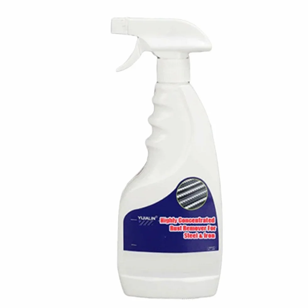 Wytrzymały metalowy odrdzewiacz, 500 ml, mocny odrdzewiacz do metalu ze stali nierdzewnej, stal do usuwania rdzy, wielofunkcyjny