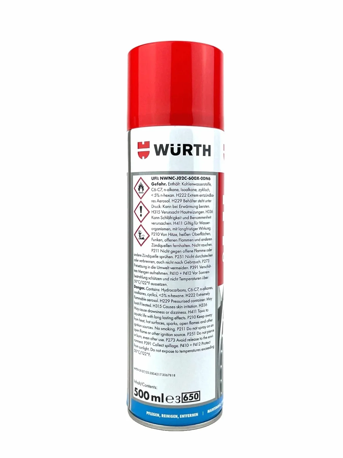 Wurth środek do czyszczenia hamulców 500 ml (6)