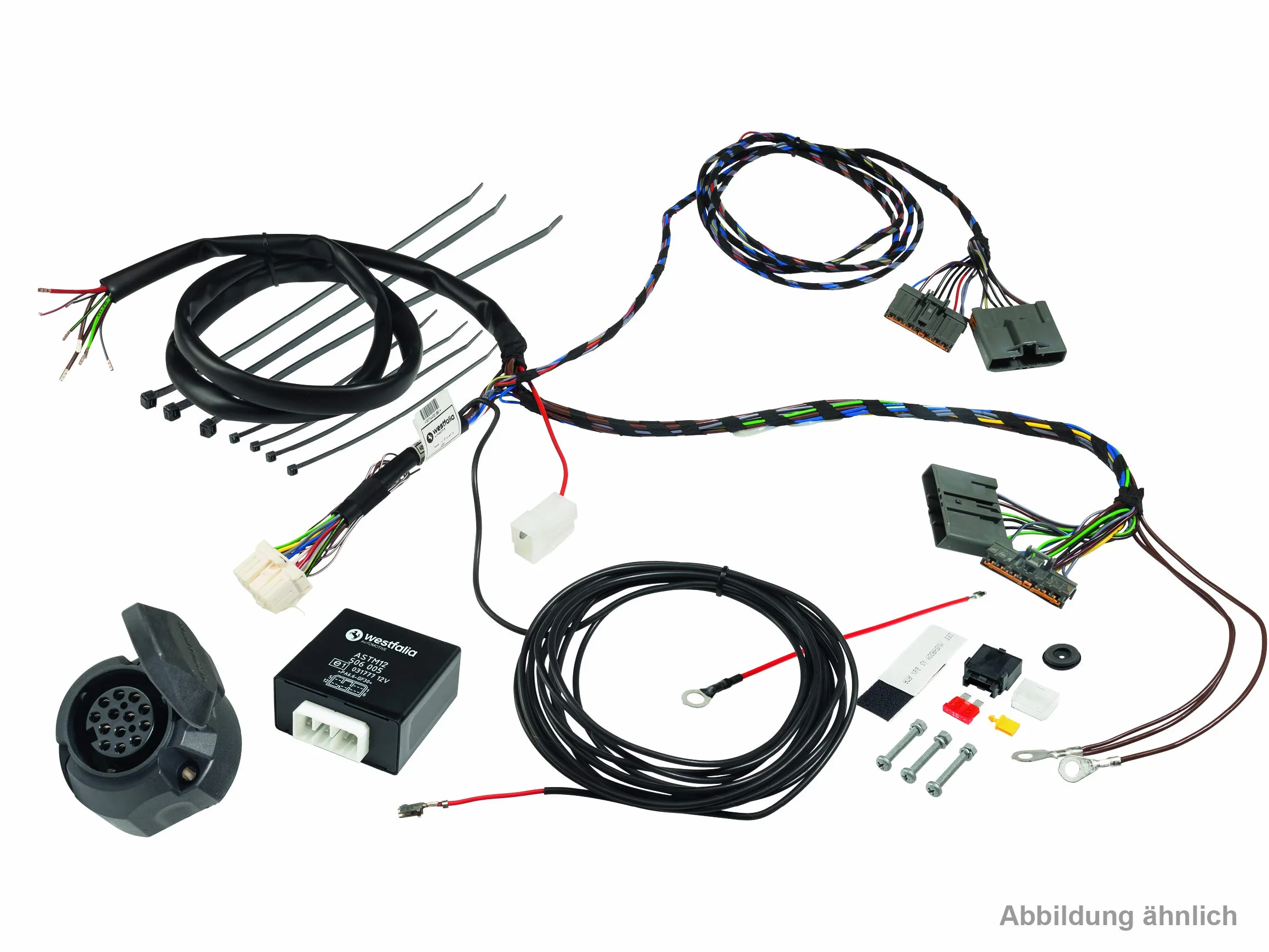 WESTFALIA Automotive 320543300113 zestaw elektryczny 13-biegunowy i specyficzny dla pojazdu do Volvo S60, V60 06/10-01/18, XC60 11/08-02/17, V70, XC70 09/07, S80 (od roku produkcji 07/06)