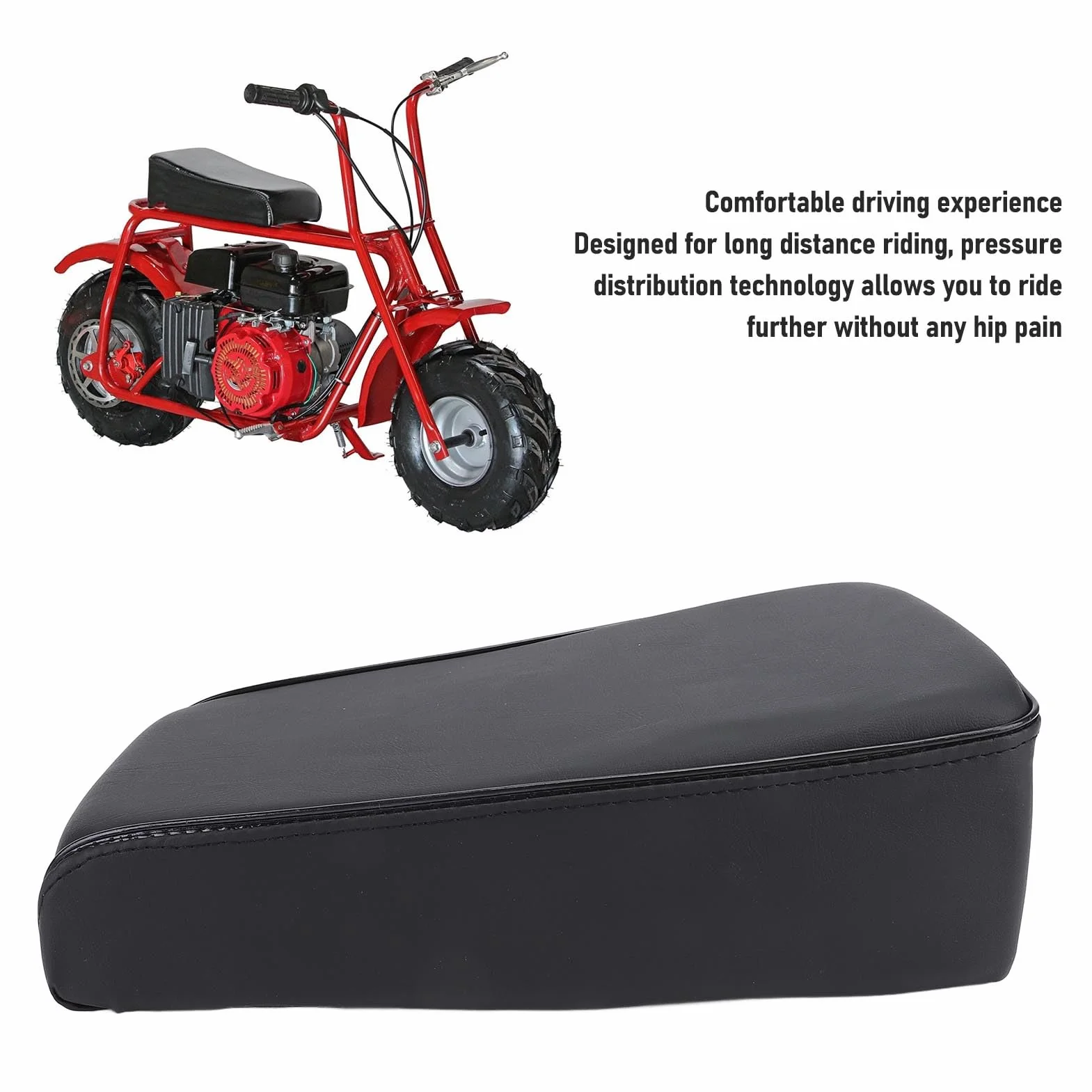 Mini rower Cheotime, 12,5 -calowa poduszka mini rowerowa poduszka dla CT100U 98 CT100 100 Milk CT100 3.0 KM Mini Bike Powerports Part
