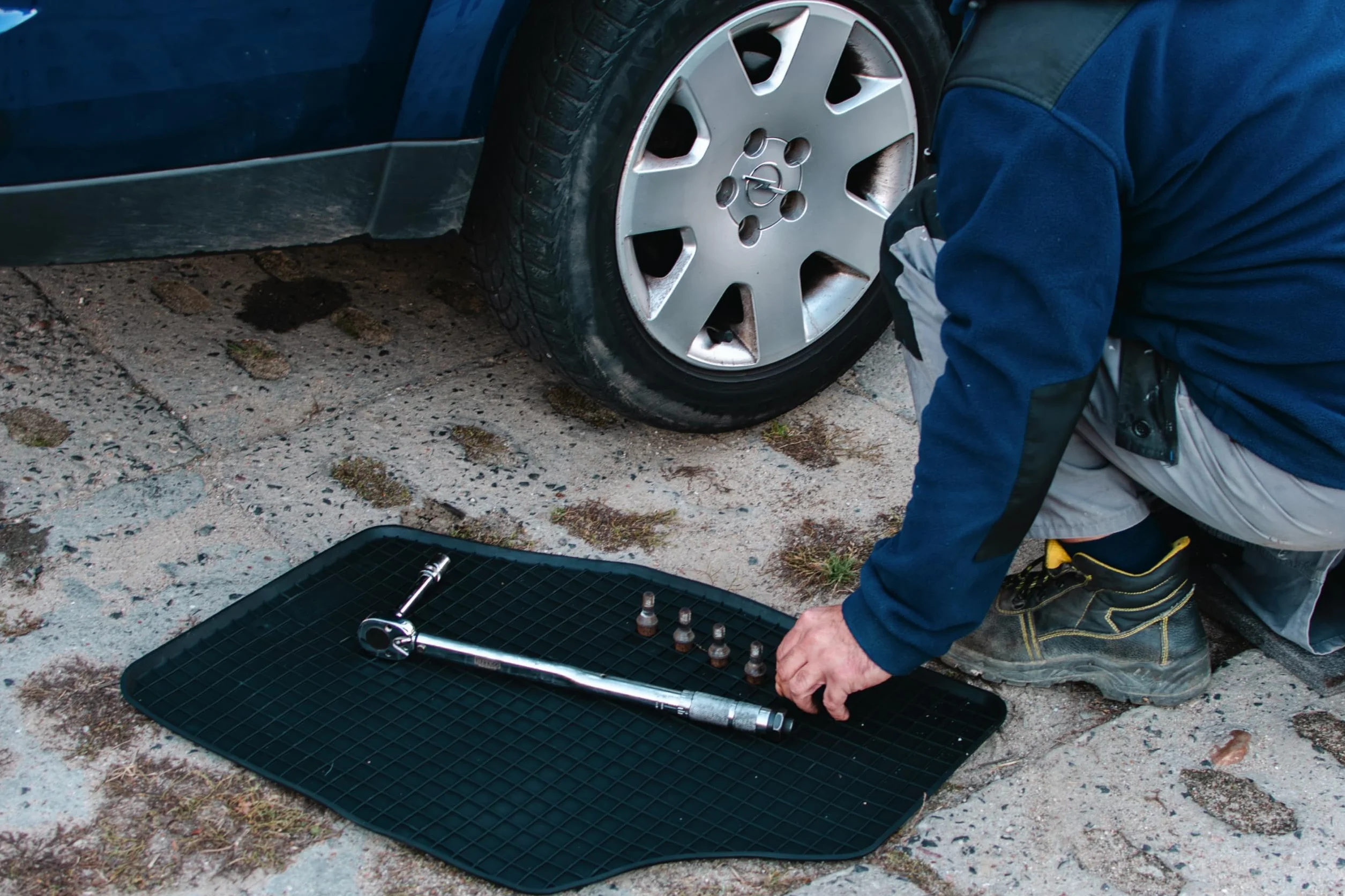 Dywaniki gumowe korytkowe Honda Insight II hatchback 2009-2014 zestaw 4 sztuki