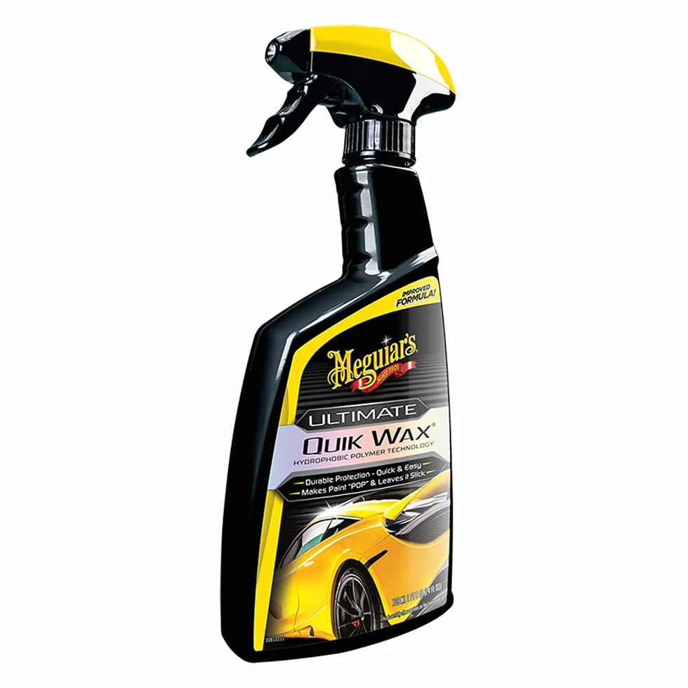 Meguiar's G200916EU Ultimate Quik wosk w sprayu 473 ml, do wykończenia na wysoki połysk