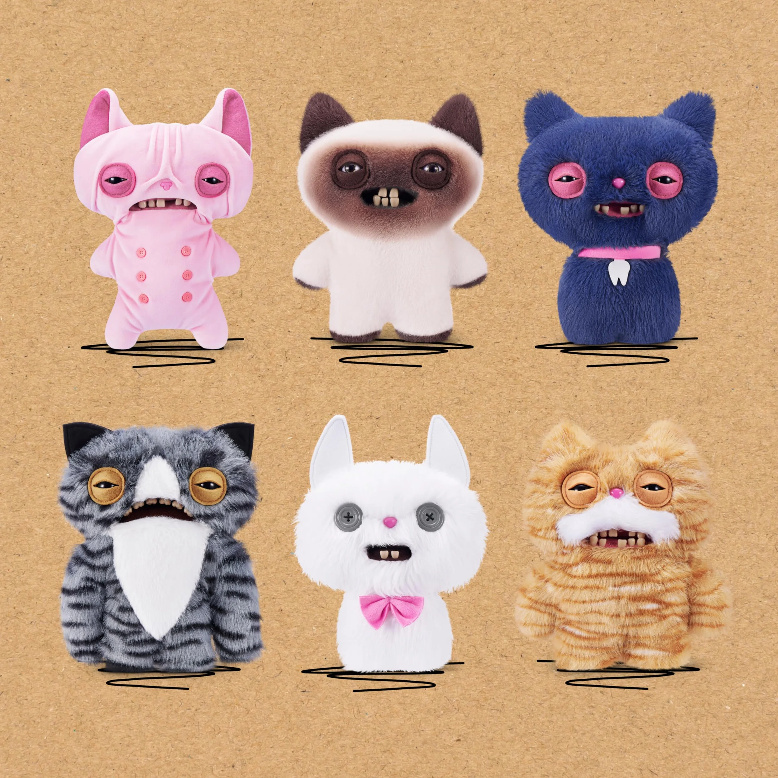 Fuggler 9, CORESERIES 1-ALLEY CATS PLUSH 9 (Cat Eyed Weirdo)
