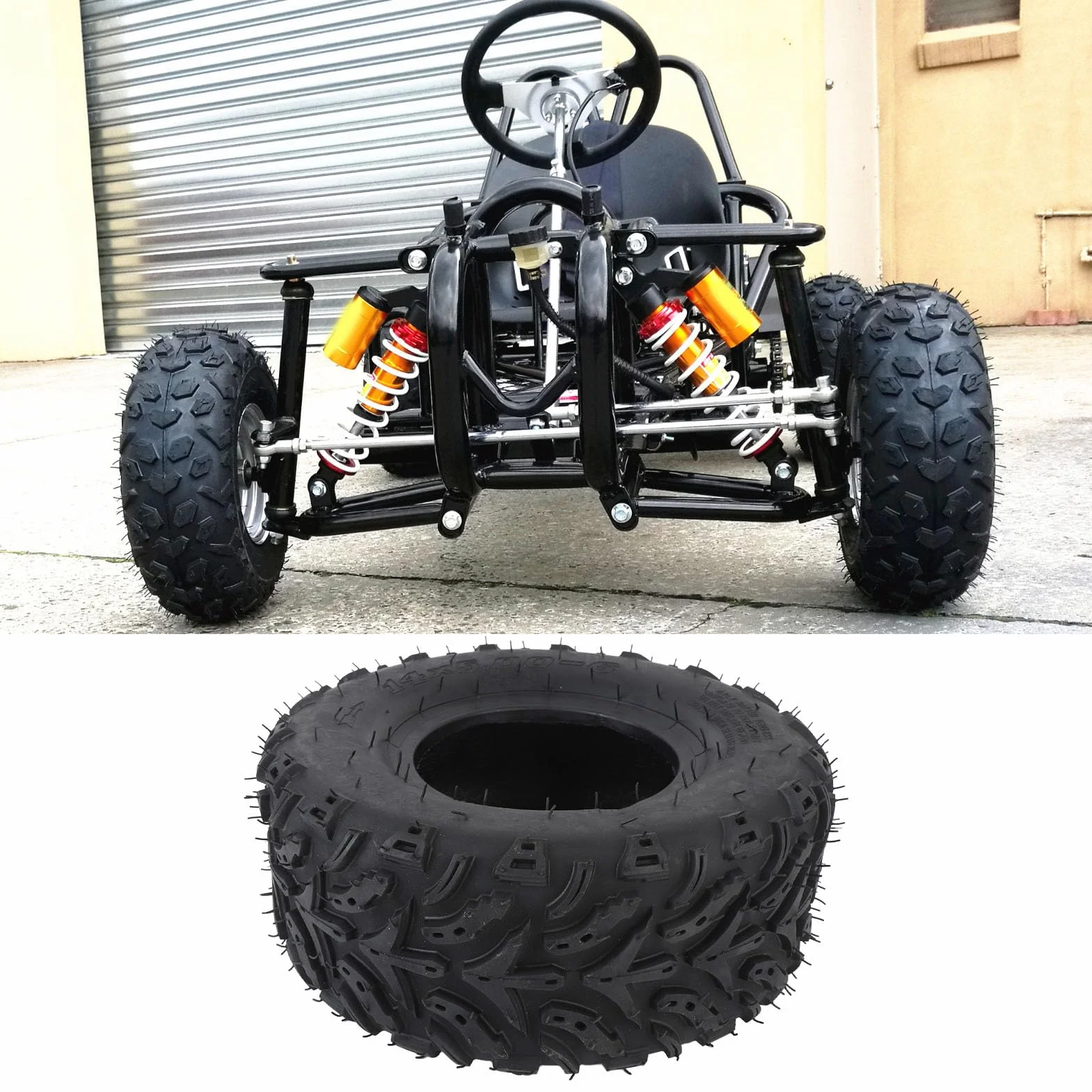 14x5,00-6 Opona Opona ATV z 6-calowym Kołem dla ATV Quad Off Road Go Kart Cart