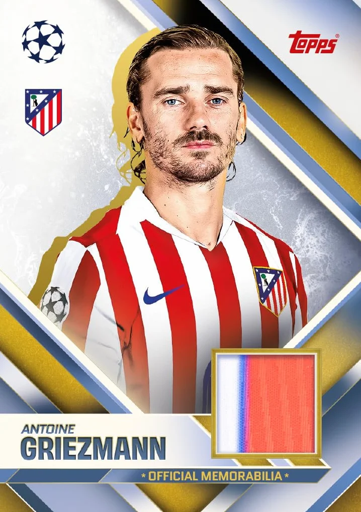 Topps UCC Match Attax 2025/26 – Mega Tin – Warriors – zawiera 45 kart Match Attax Plus 3 ekskluzywne karty Gladiators LE.